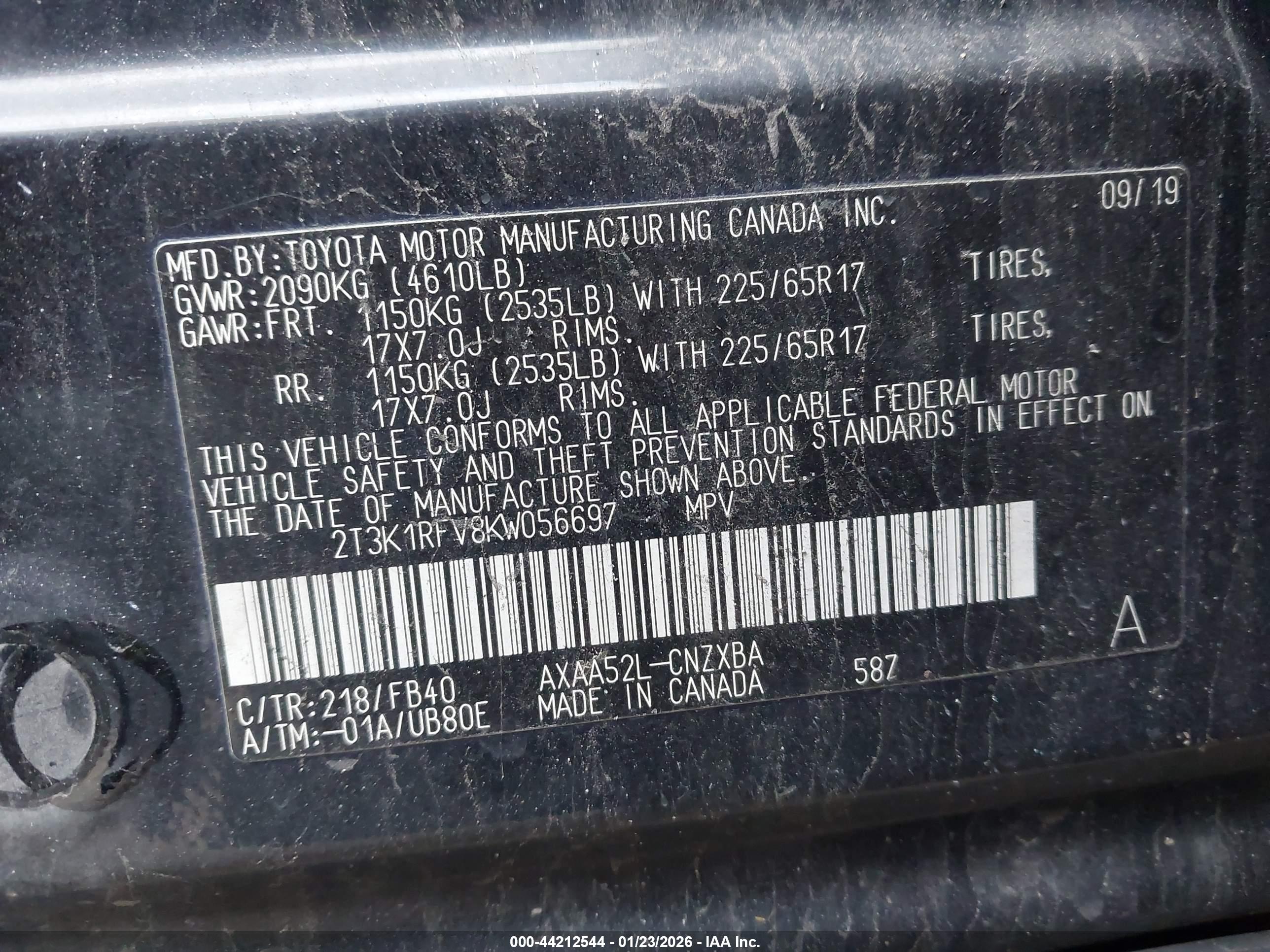 TOYOTA RAV4 image 9