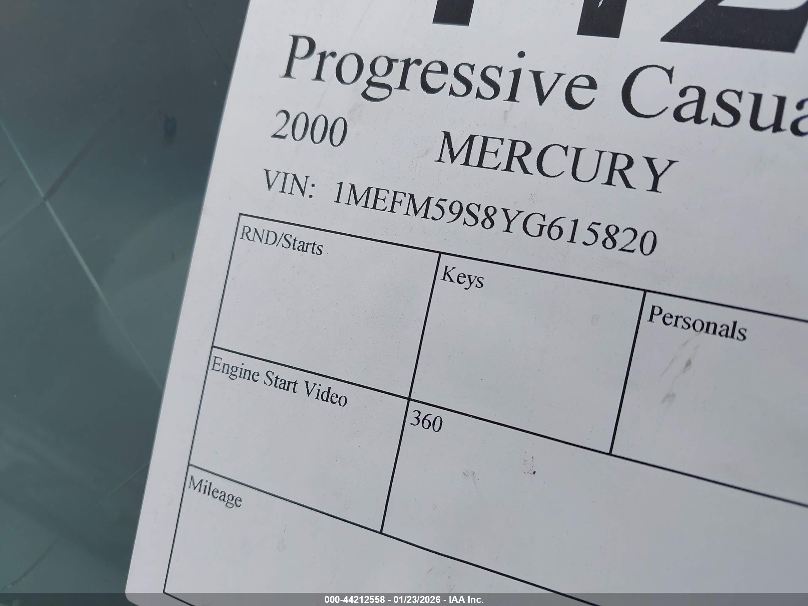MERCURY SABLE image 9