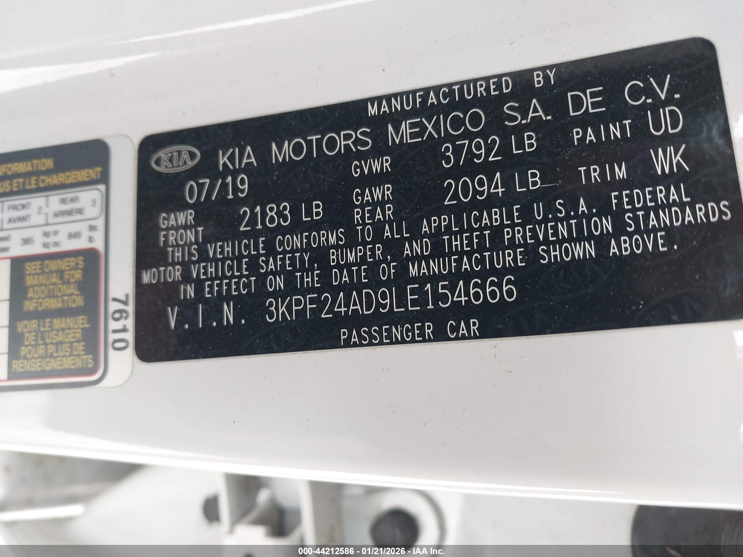 KIA FORTE image 9