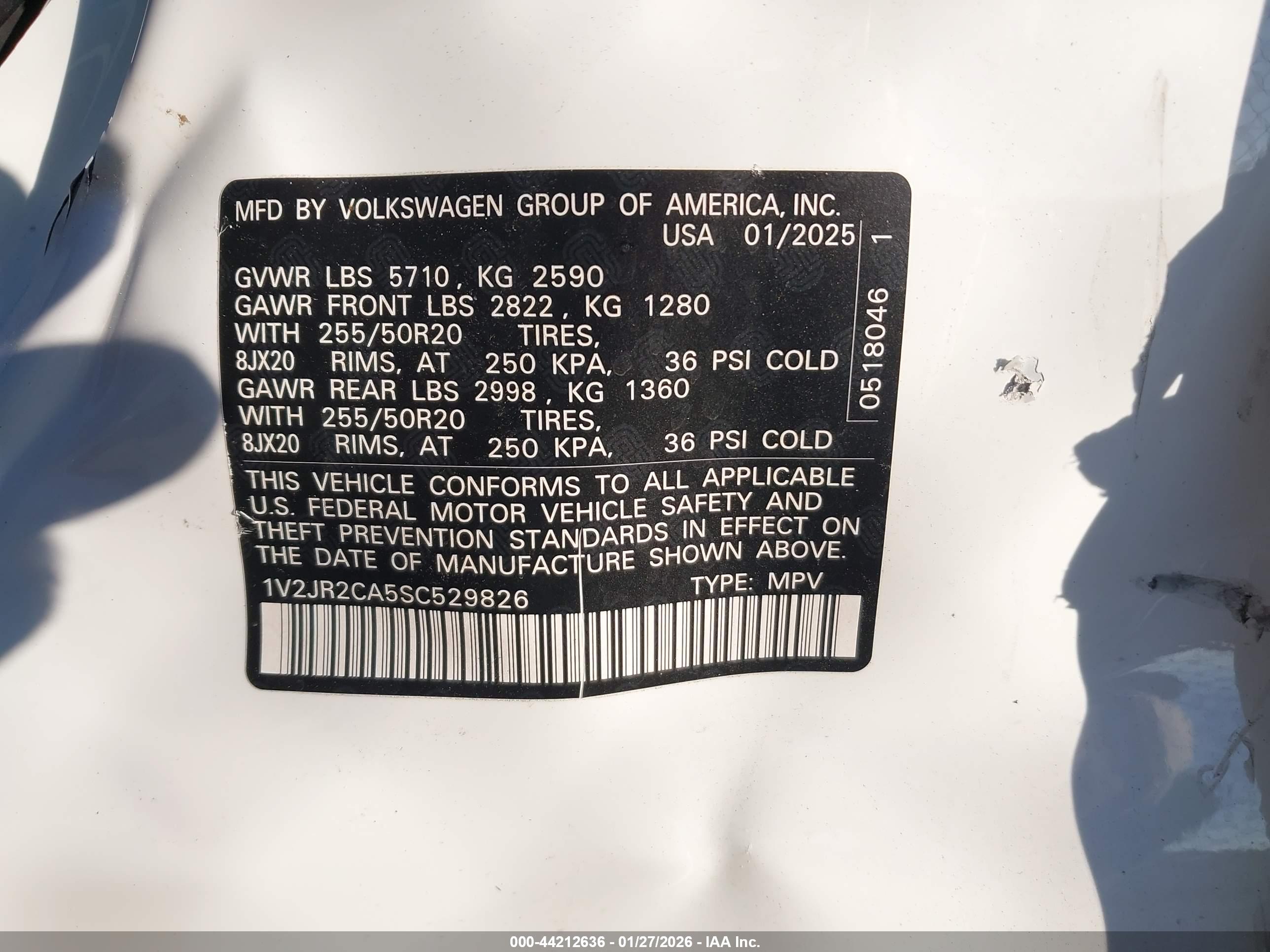 VOLKSWAGEN ATLAS image 9