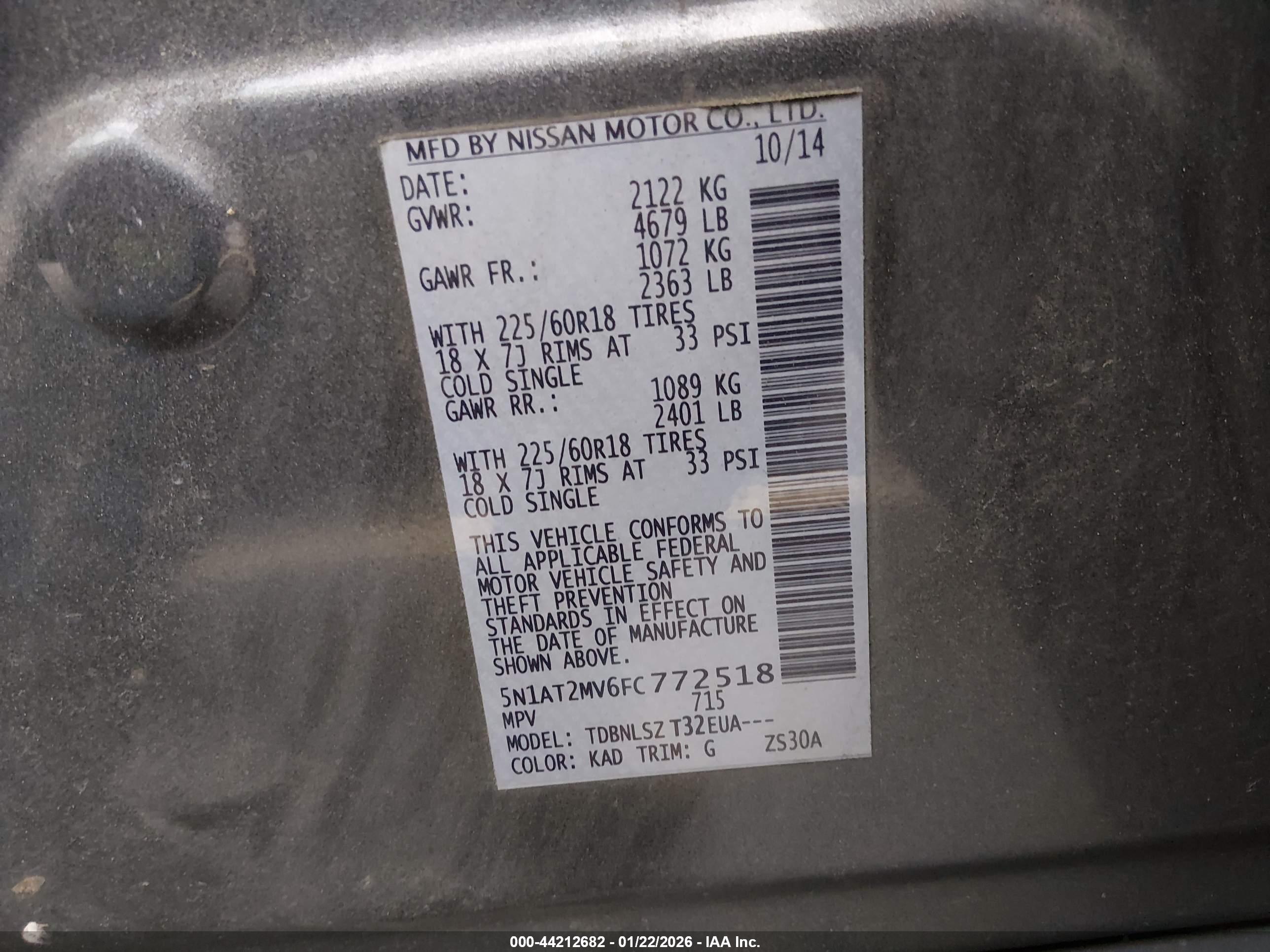 NISSAN ROGUE image 9