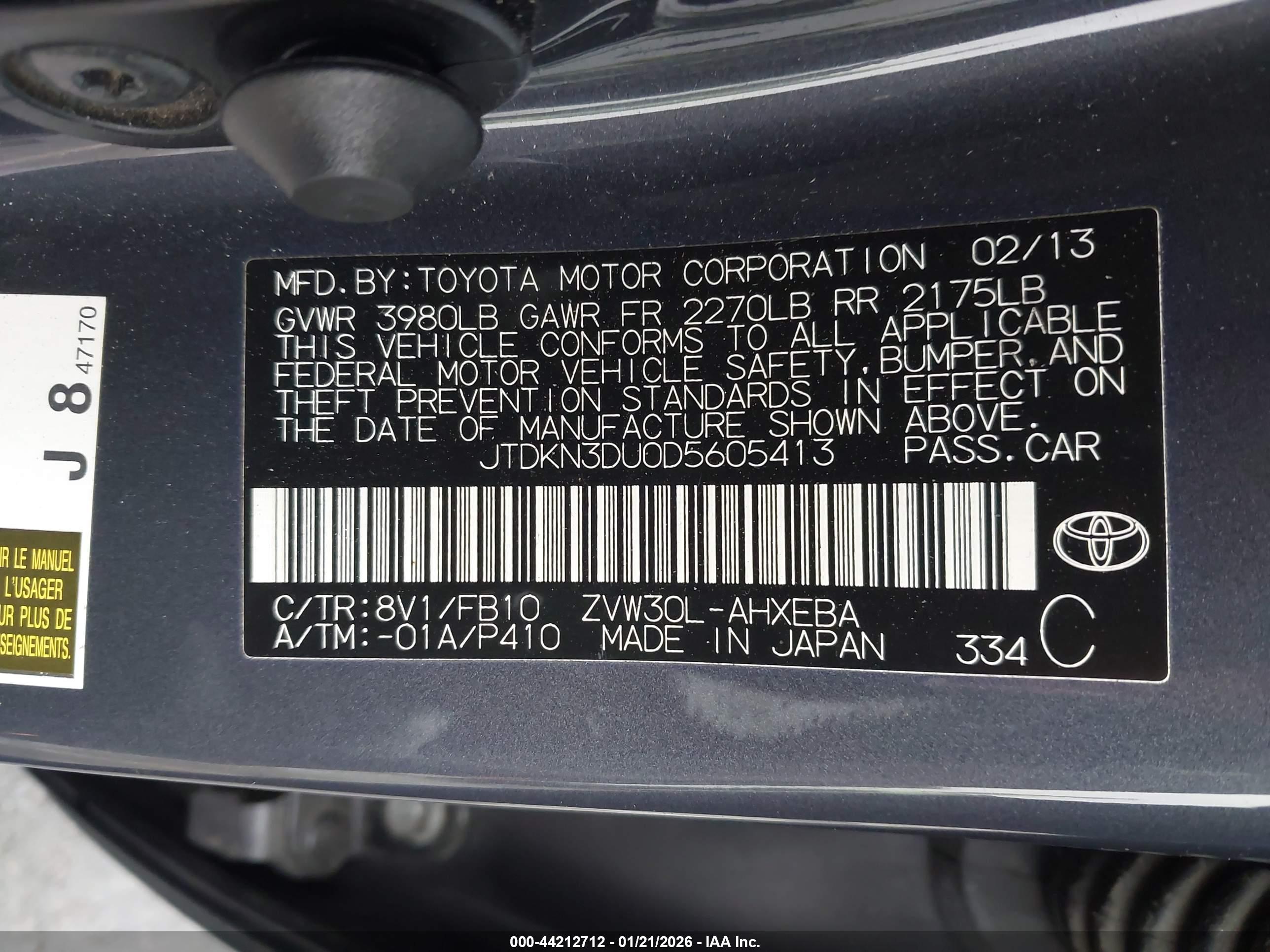 TOYOTA PRIUS image 9