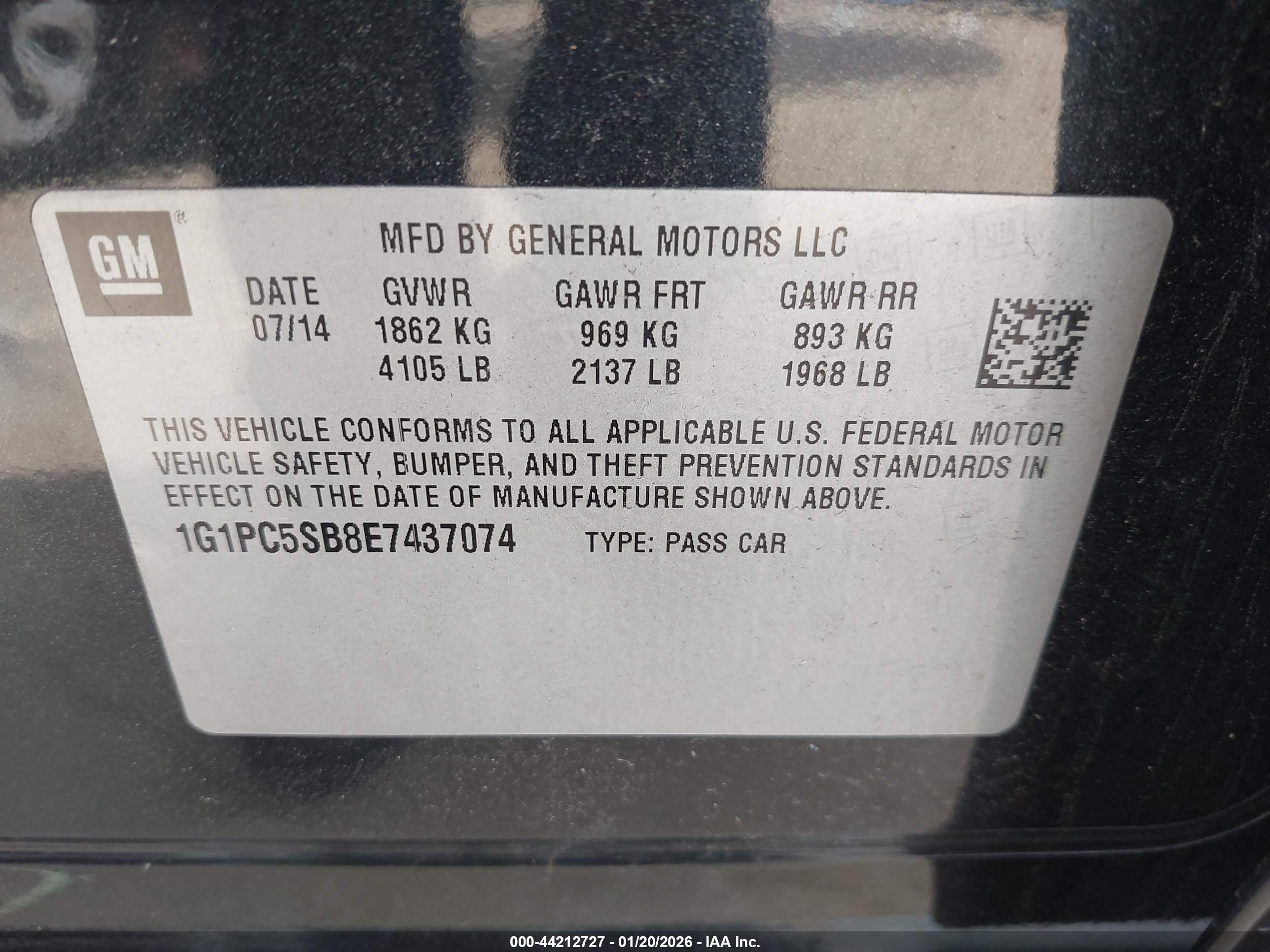 CHEVROLET CRUZE image 9