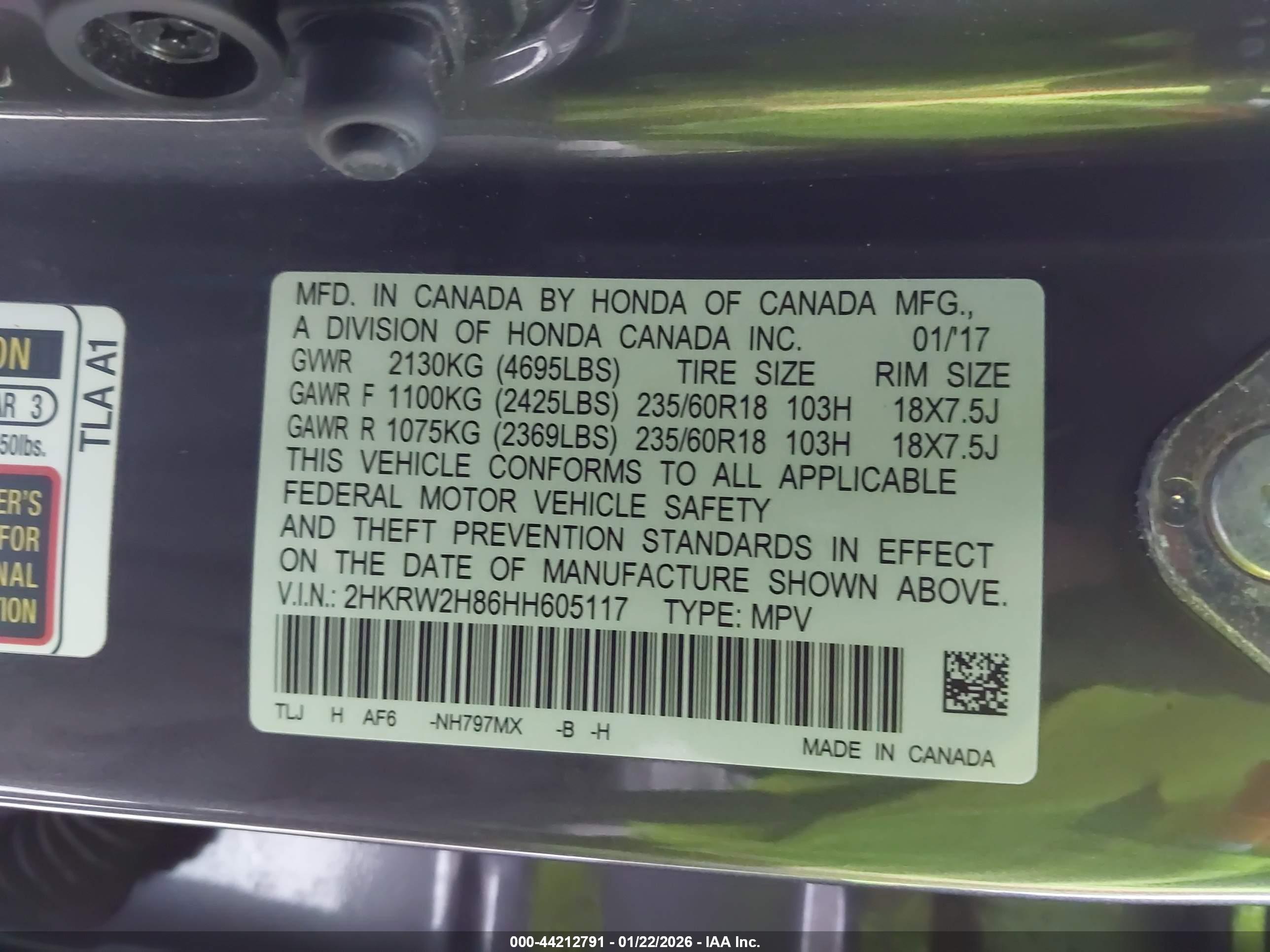 HONDA CR-V image 9