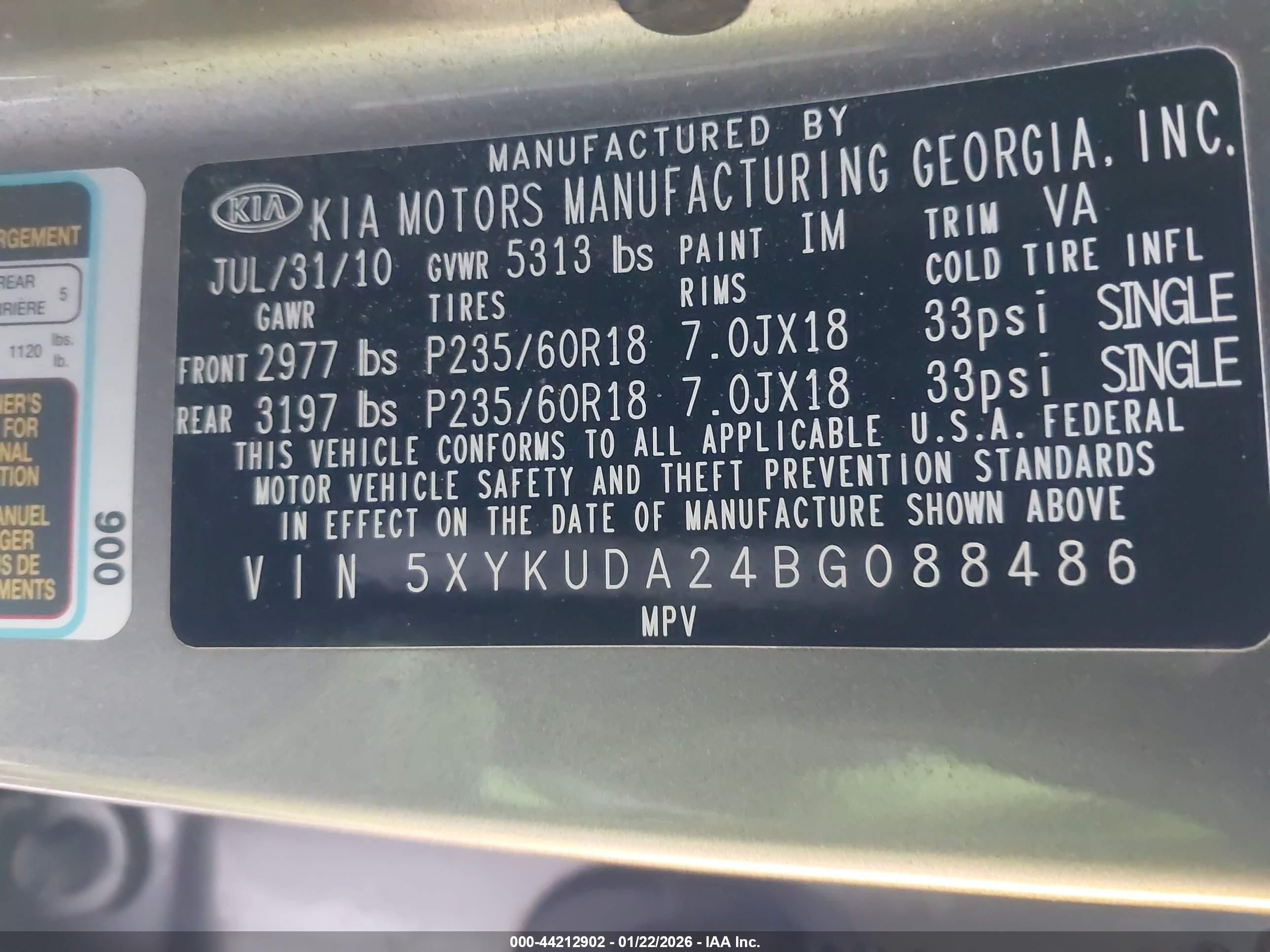 KIA SORENTO image 9