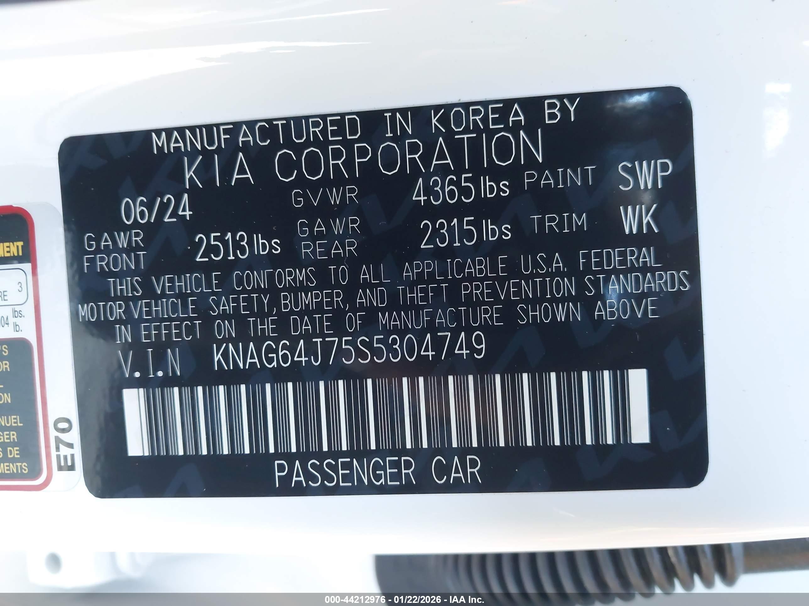 KIA K5 image 9