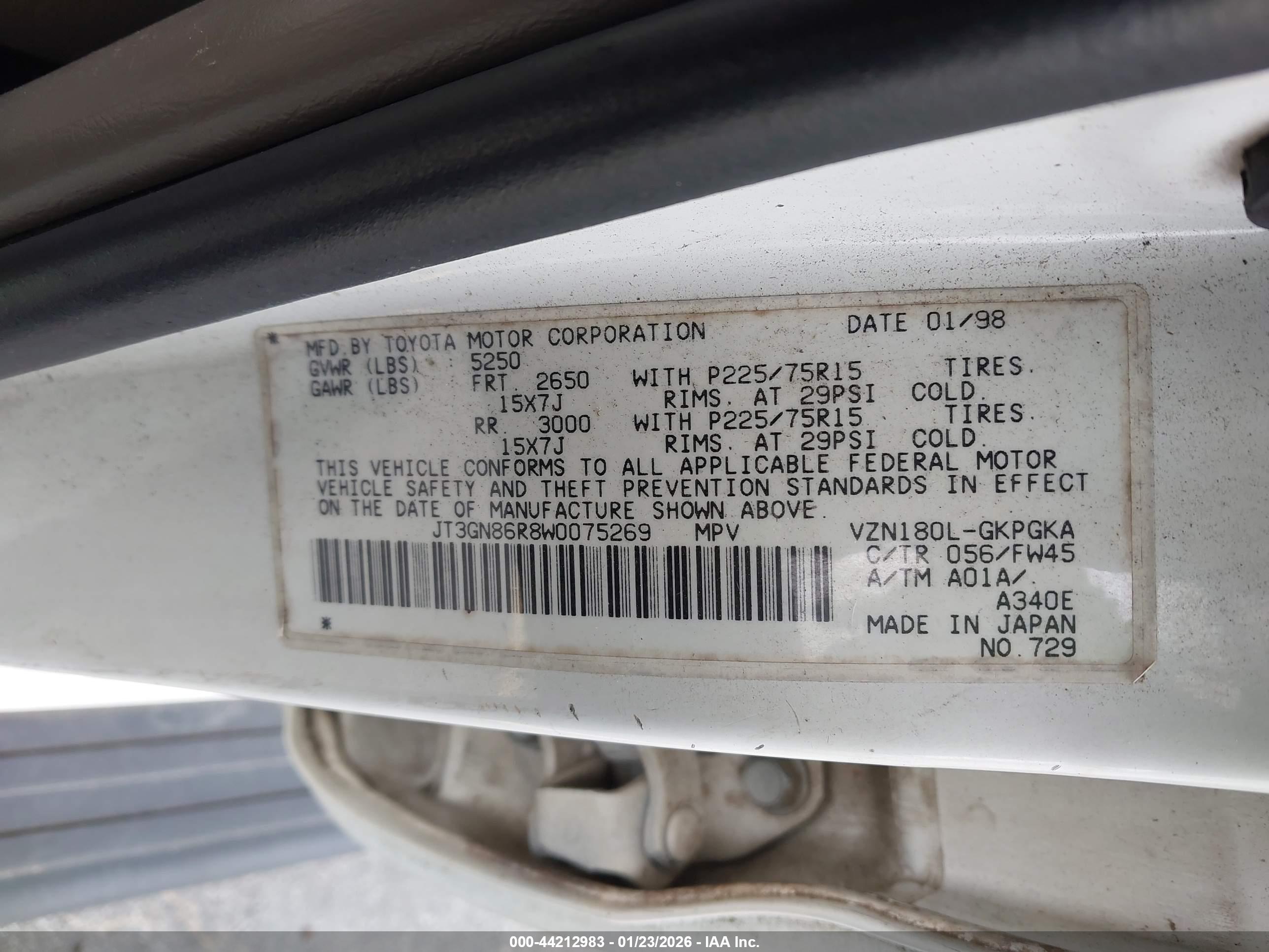 TOYOTA 4RUNNER image 9