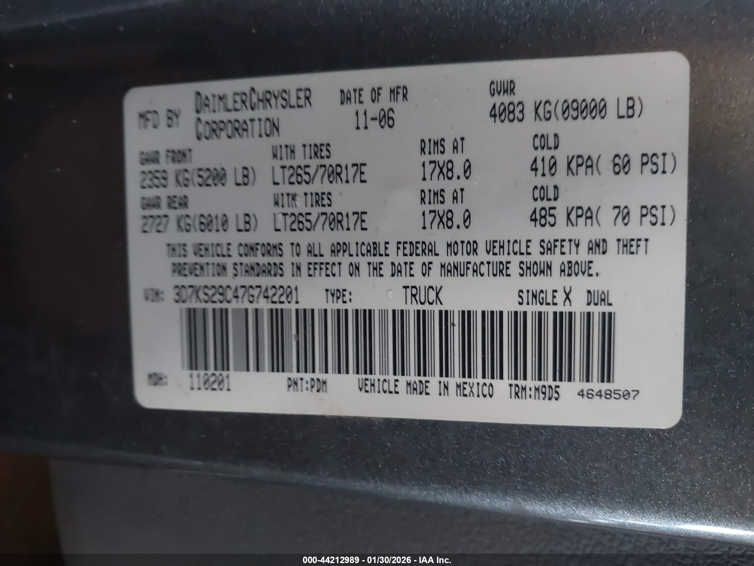 DODGE RAM image 9