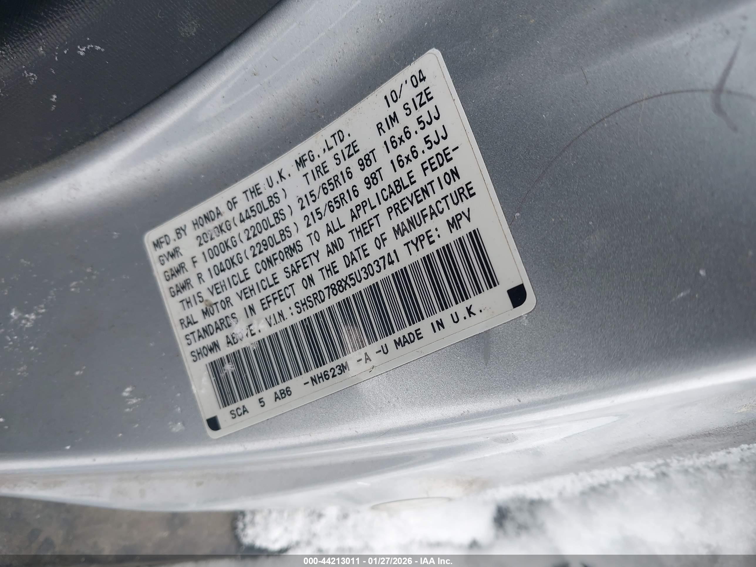HONDA CR-V image 9