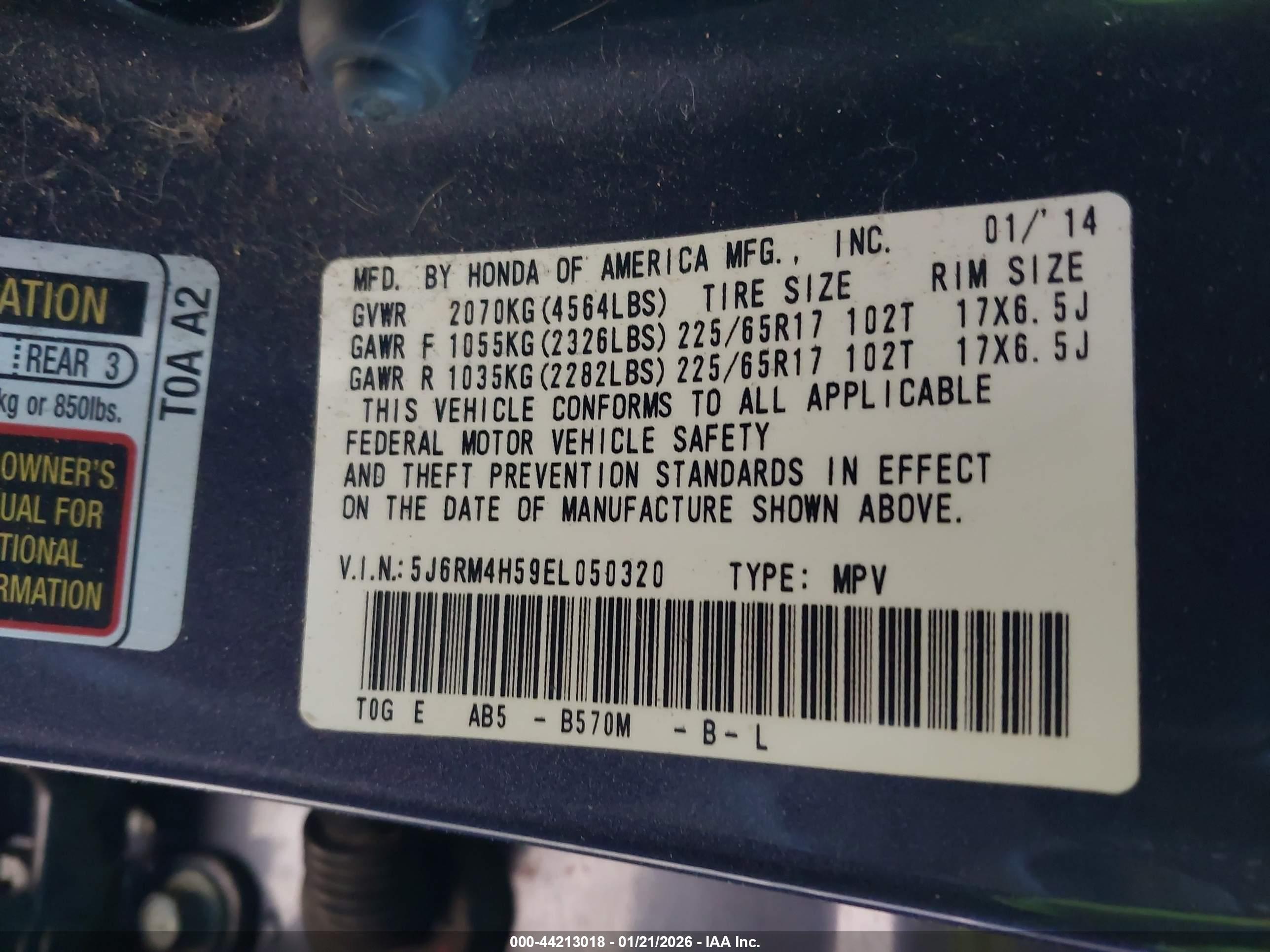 HONDA CR-V image 9