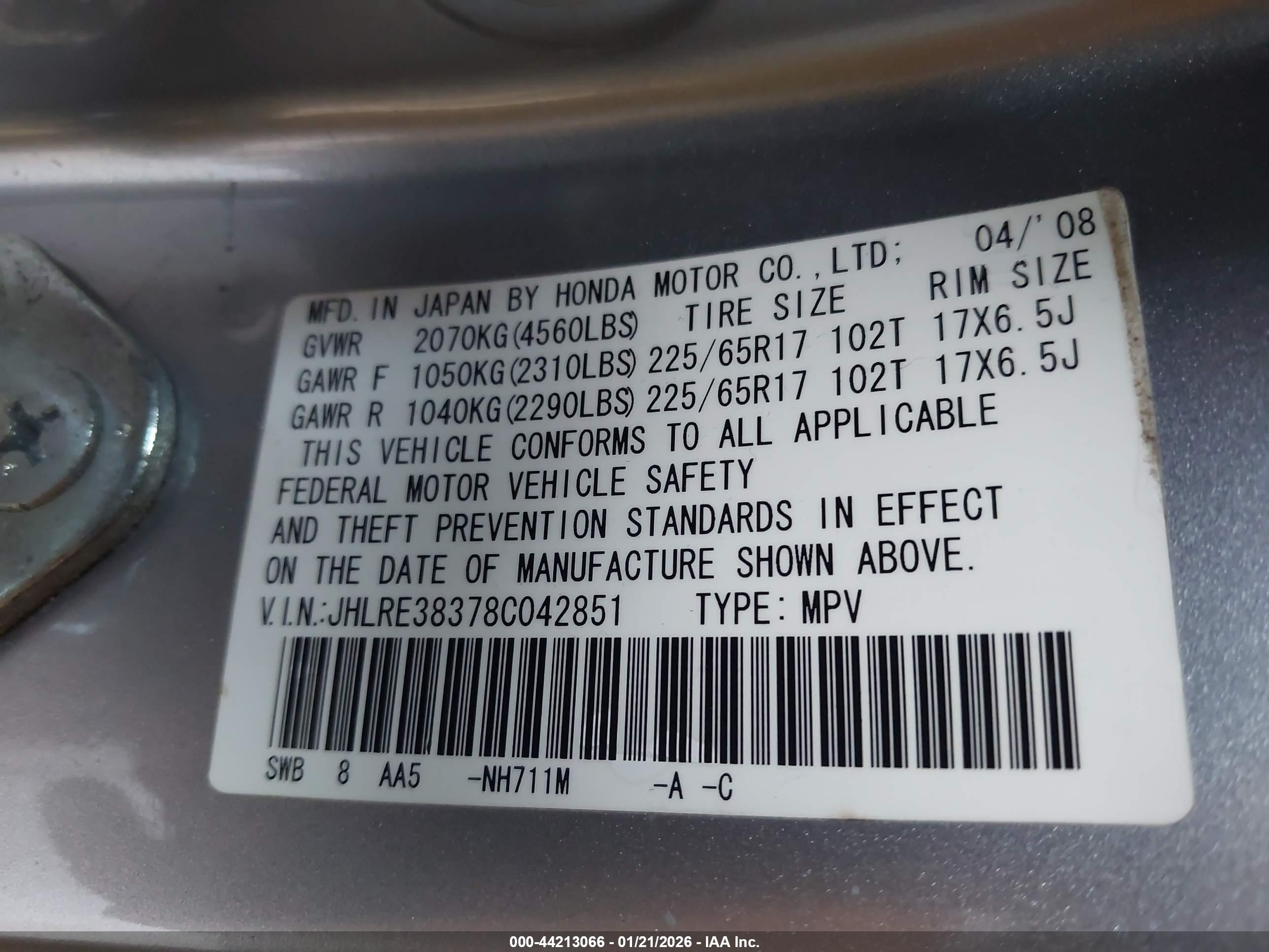 HONDA CR-V image 9