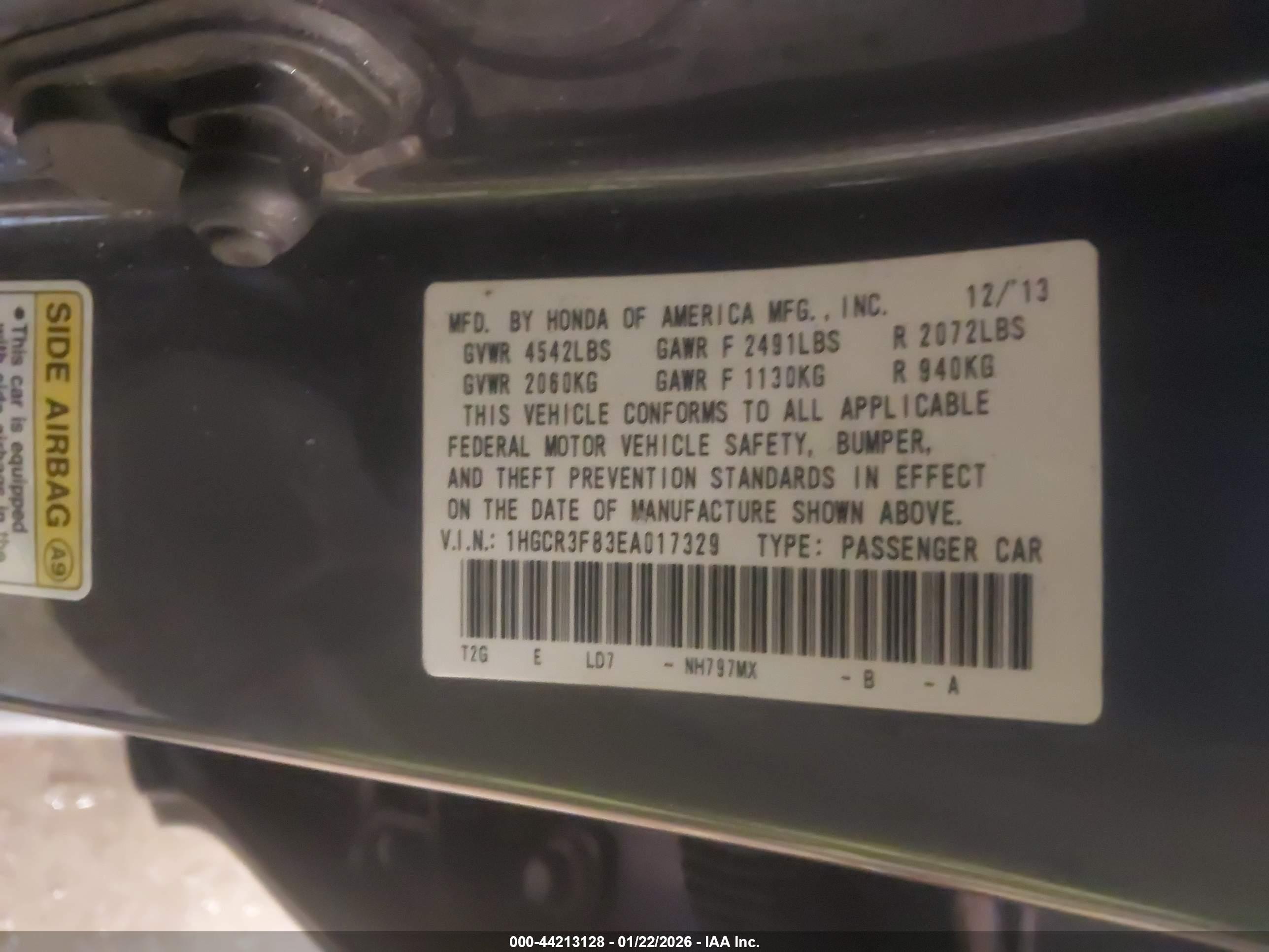 HONDA ACCORD image 9