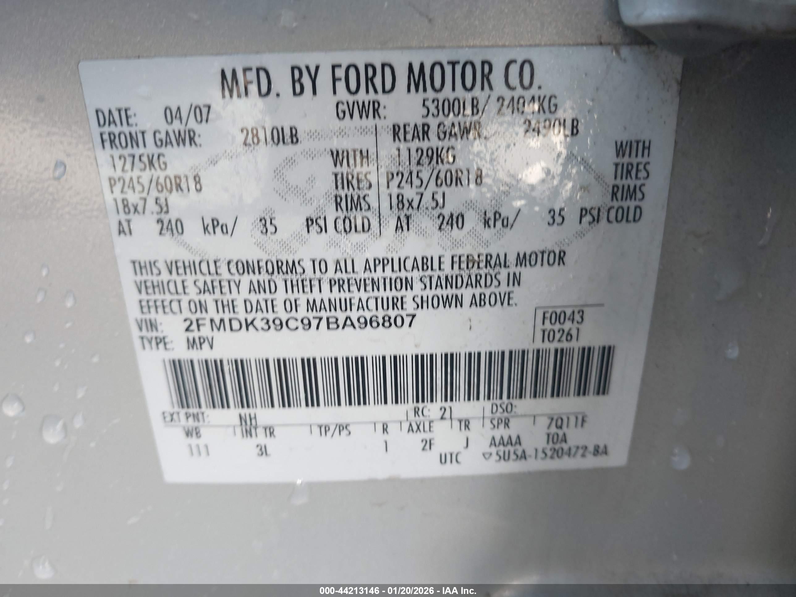 FORD EDGE image 9