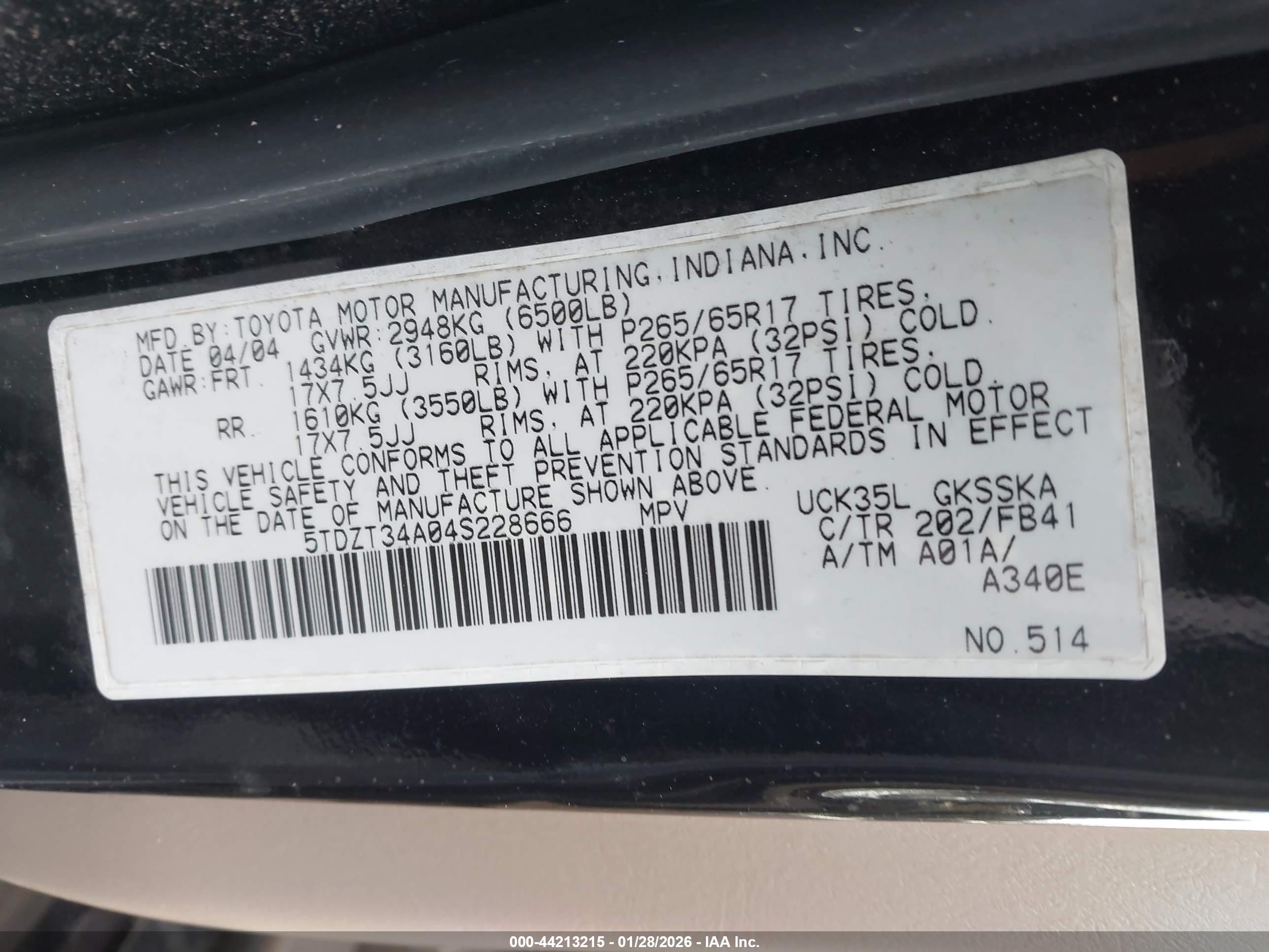 TOYOTA SEQUOIA image 9