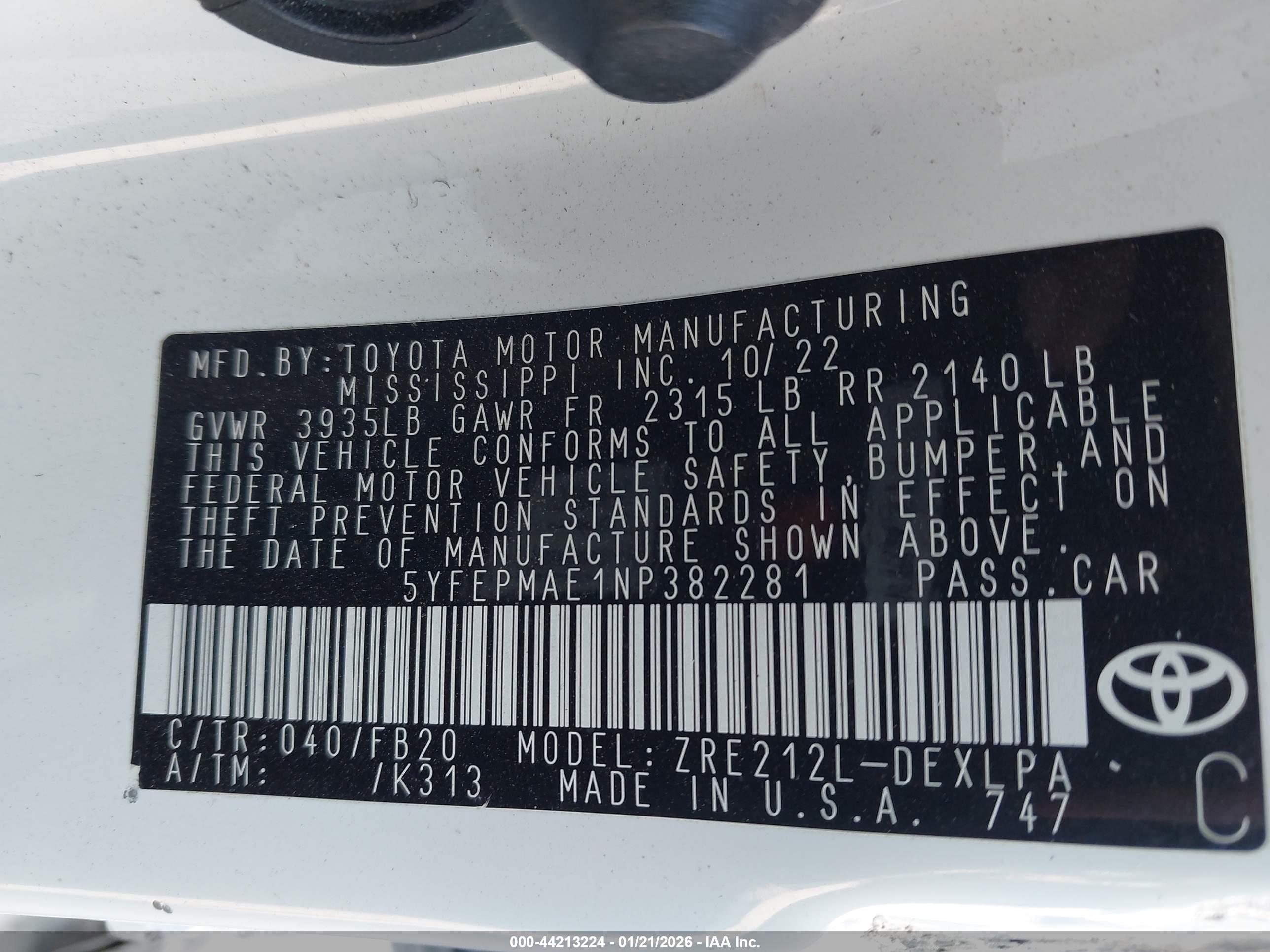 TOYOTA COROLLA image 9