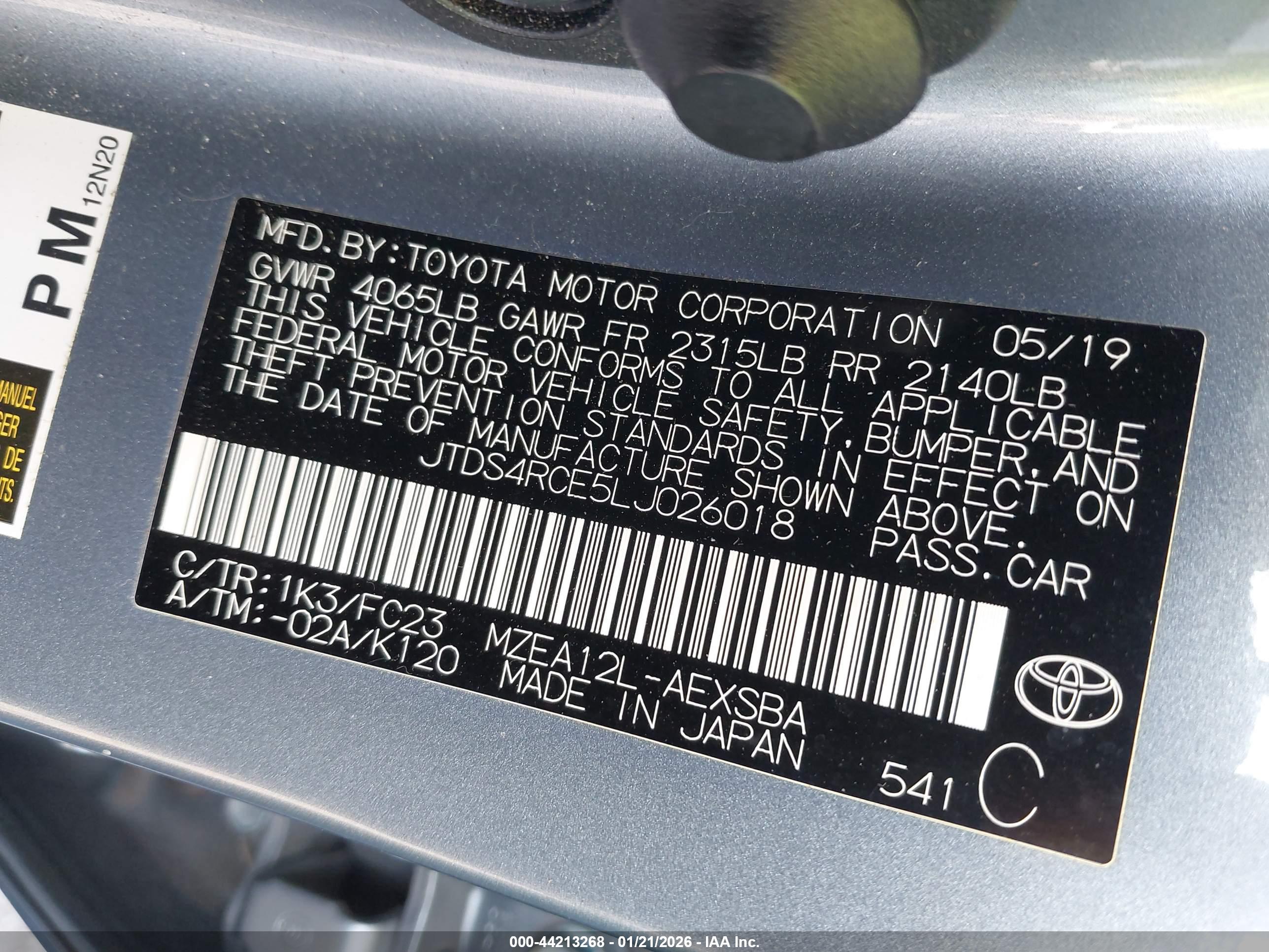 TOYOTA COROLLA image 9