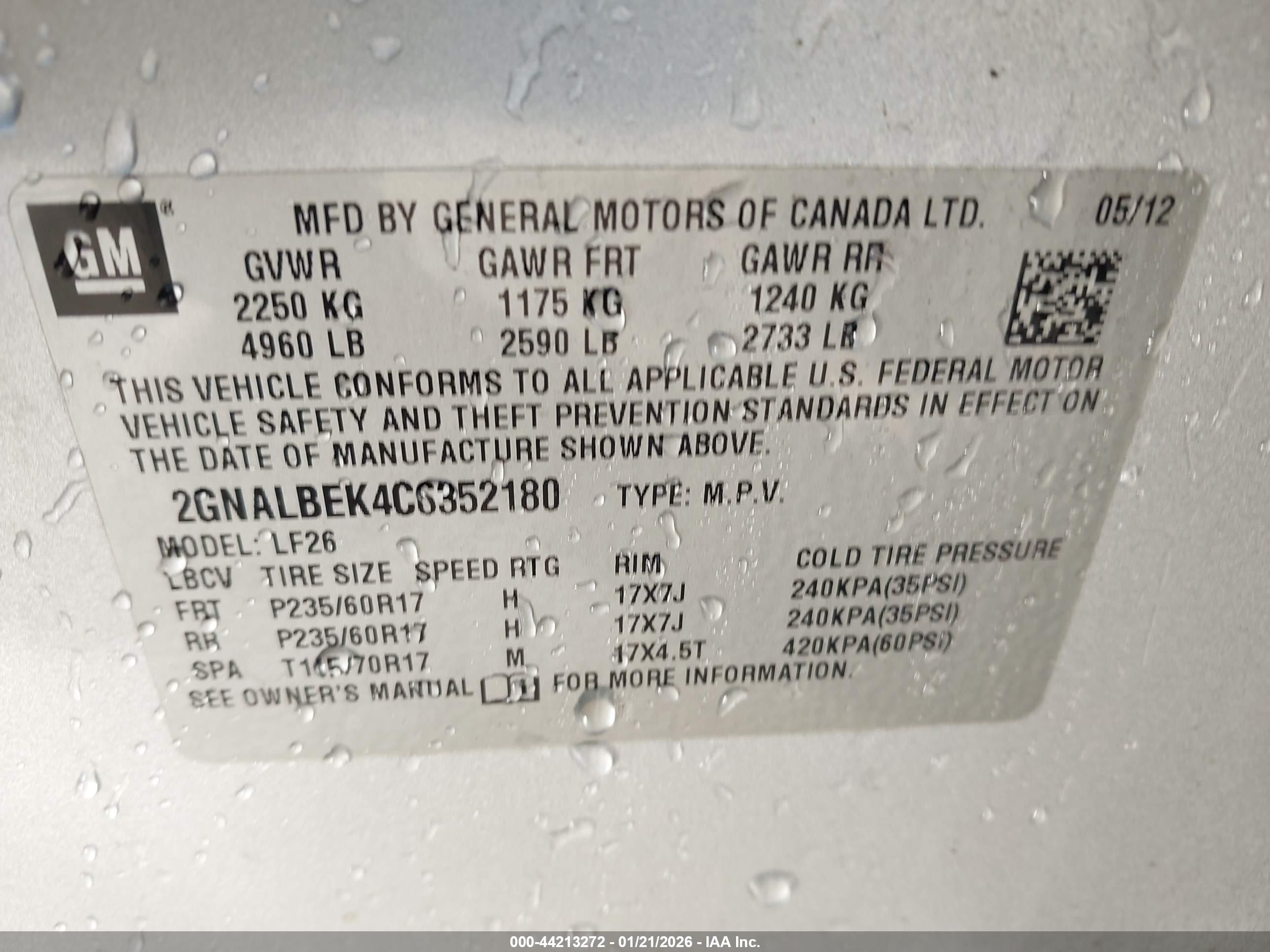CHEVROLET EQUINOX image 9