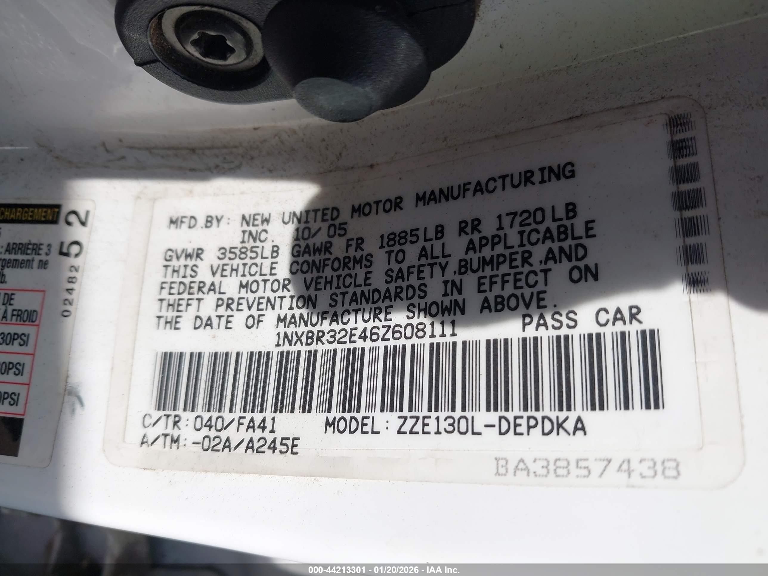 TOYOTA COROLLA image 9