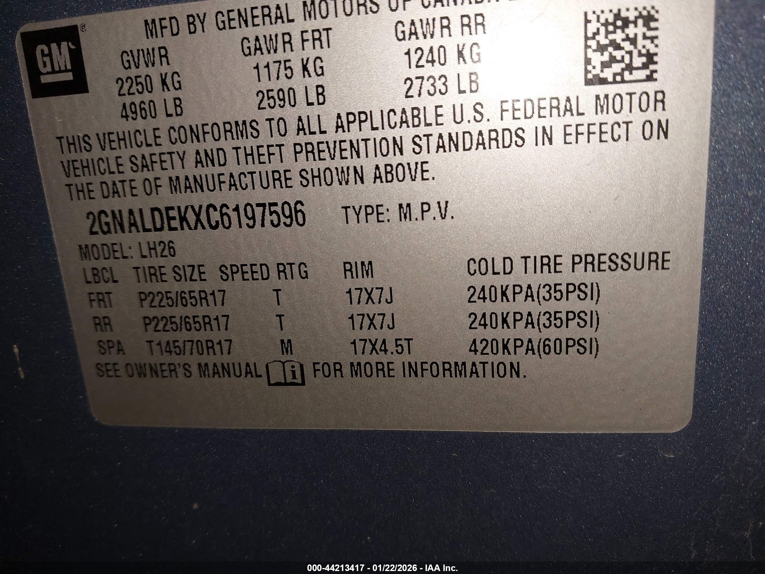 CHEVROLET EQUINOX image 9