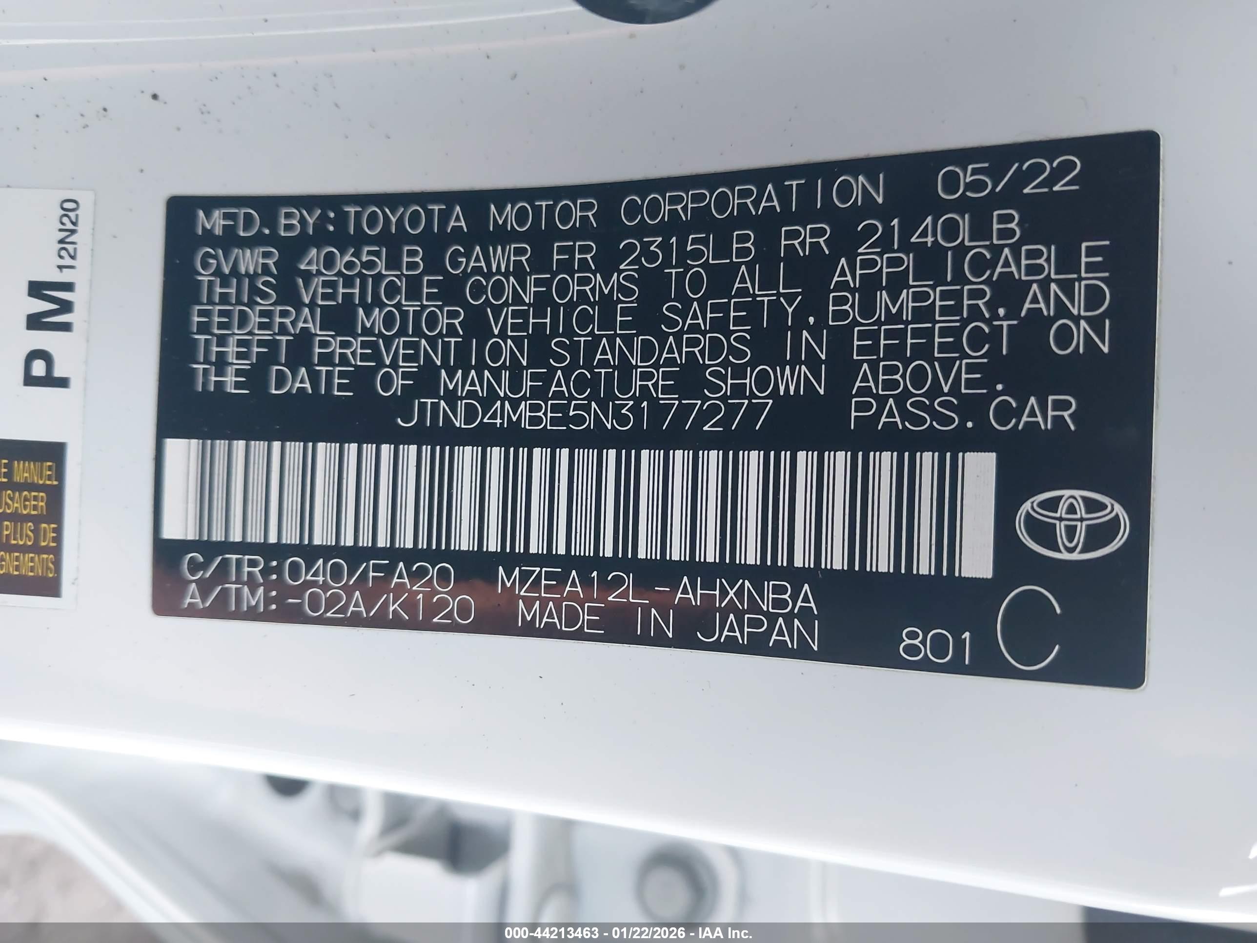 TOYOTA COROLLA image 9