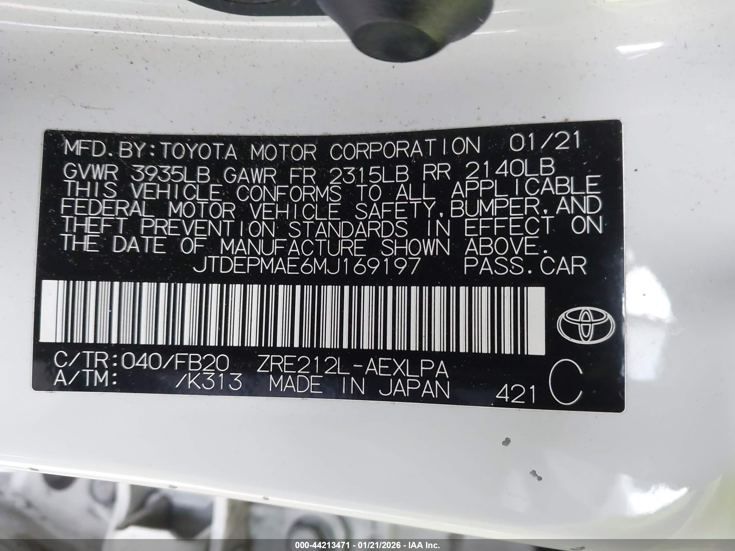 TOYOTA COROLLA image 9