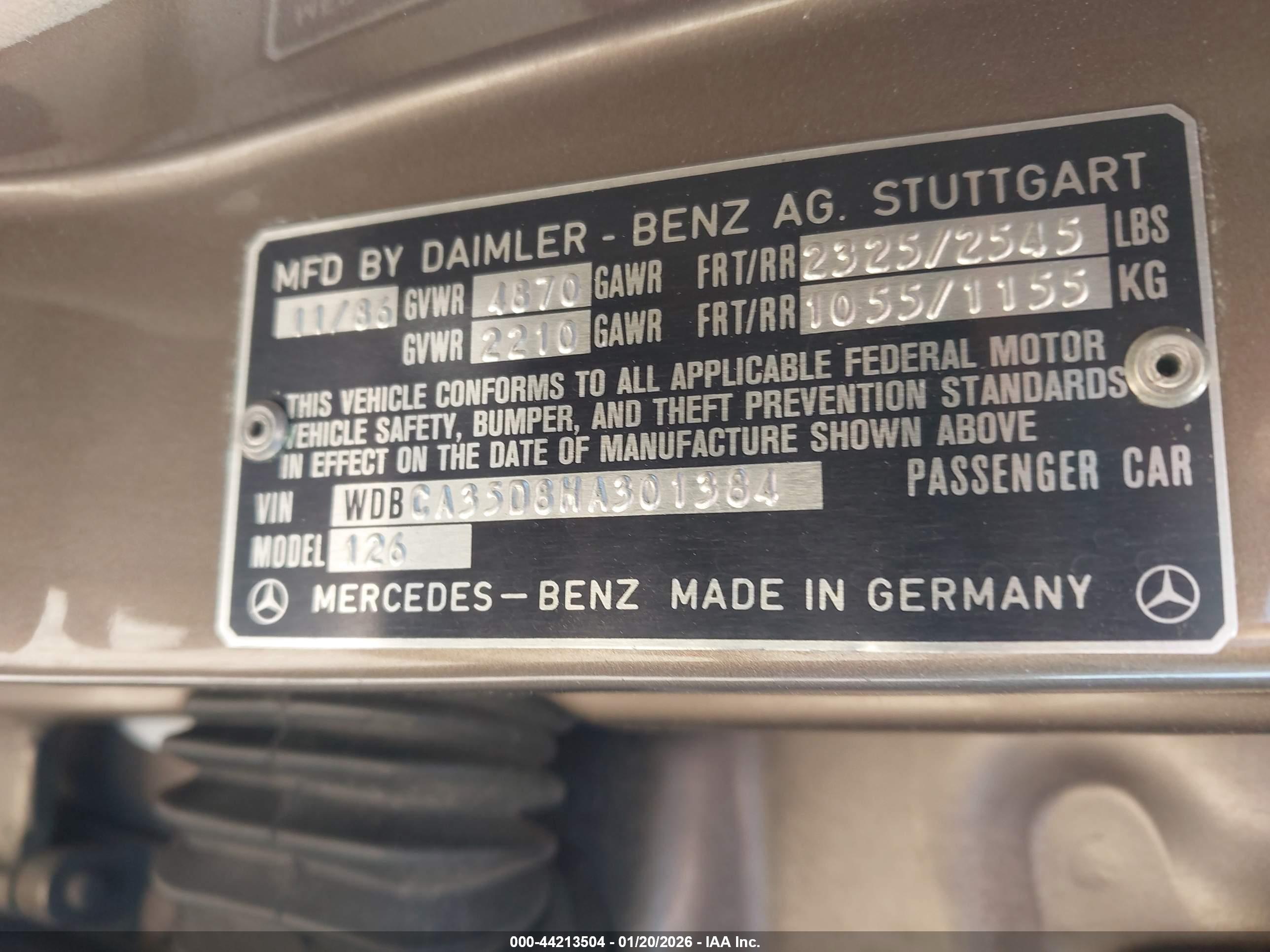 MERCEDES-BENZ 420 image 9