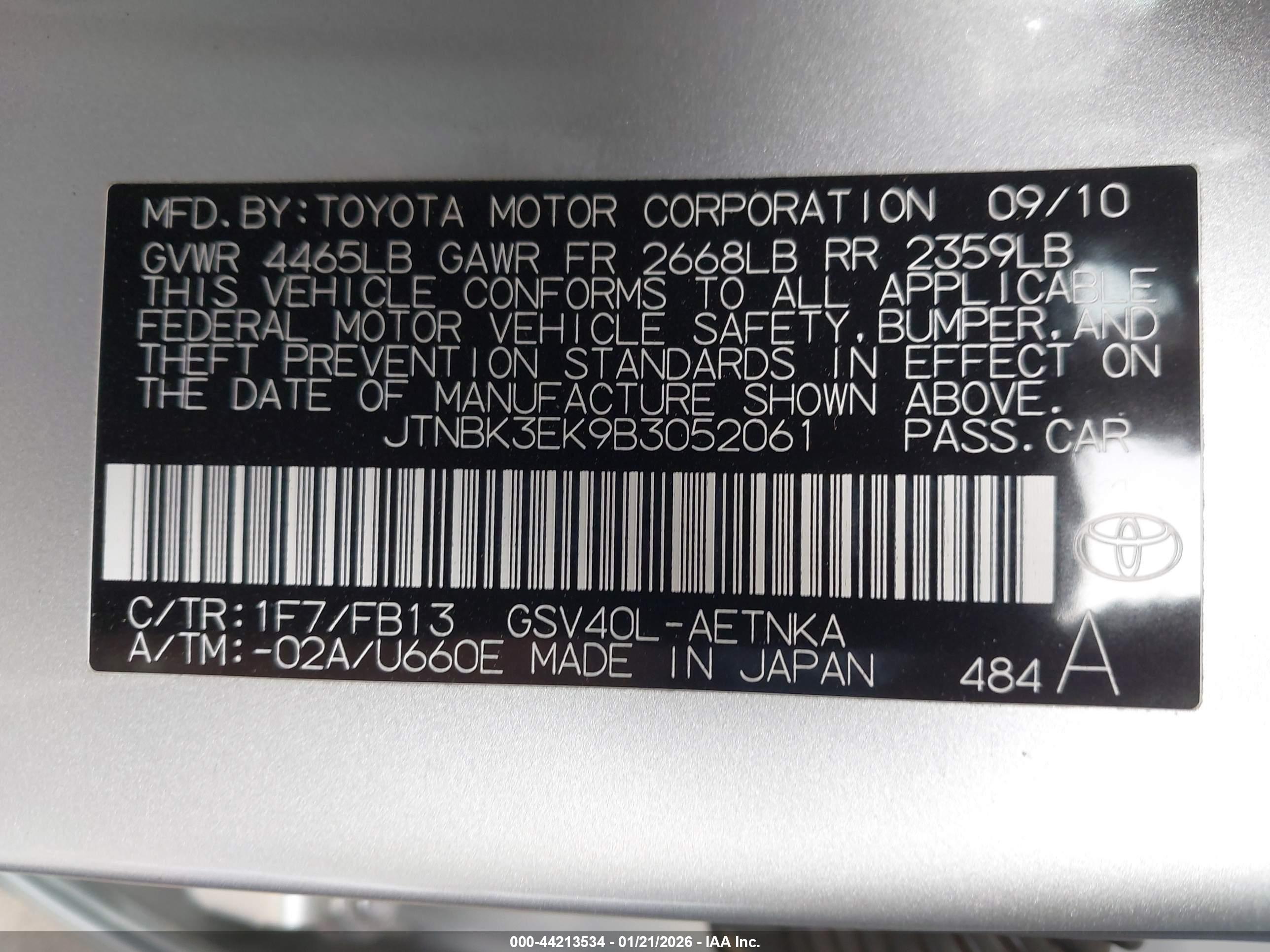 TOYOTA CAMRY image 9