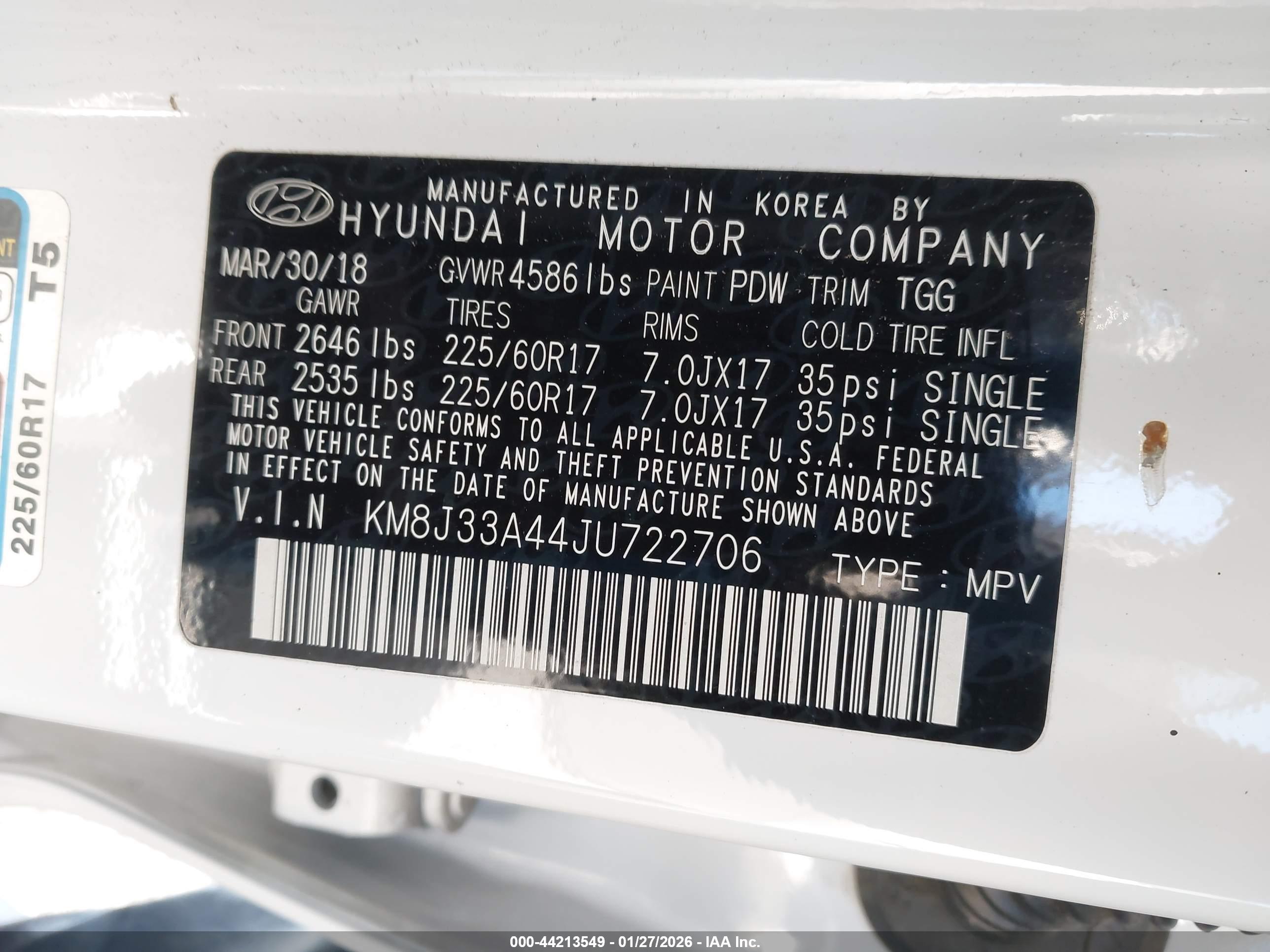 HYUNDAI TUCSON image 9