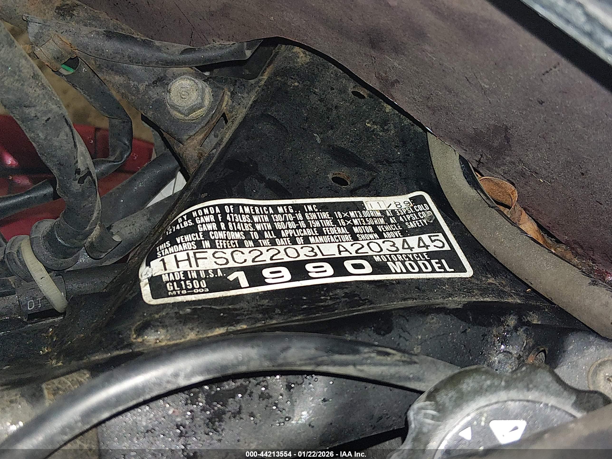 HONDA GL1500 image 10