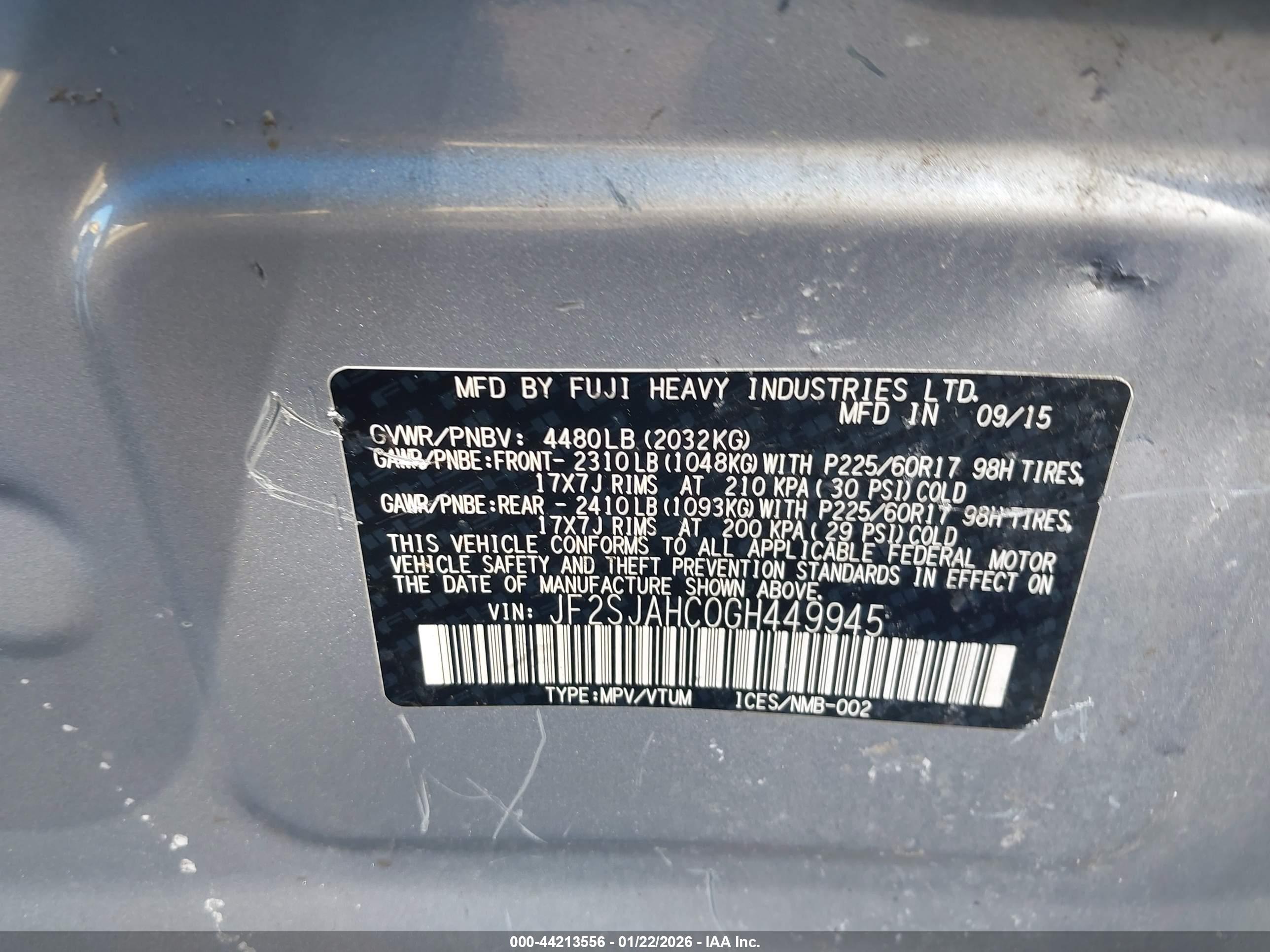 SUBARU FORESTER image 9