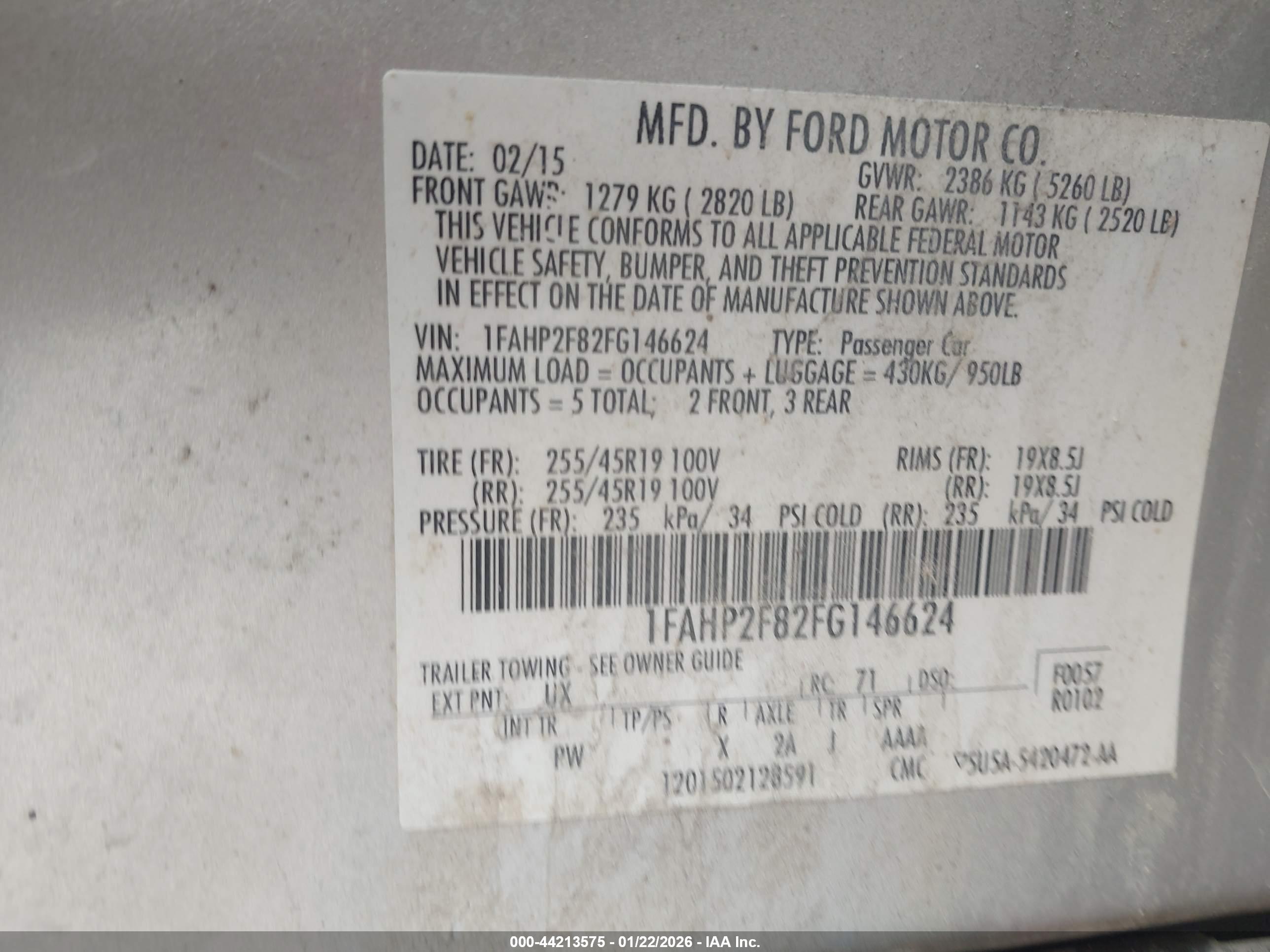 FORD TAURUS image 9