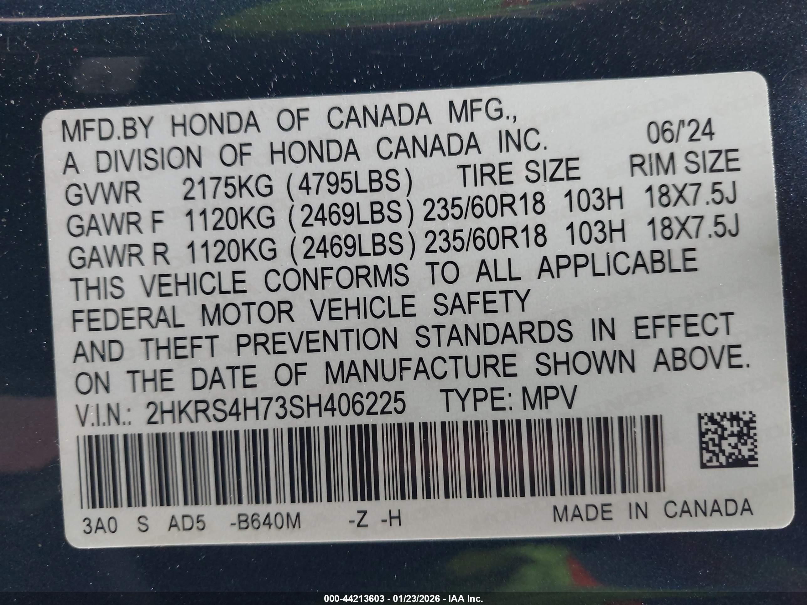 HONDA CR-V image 9