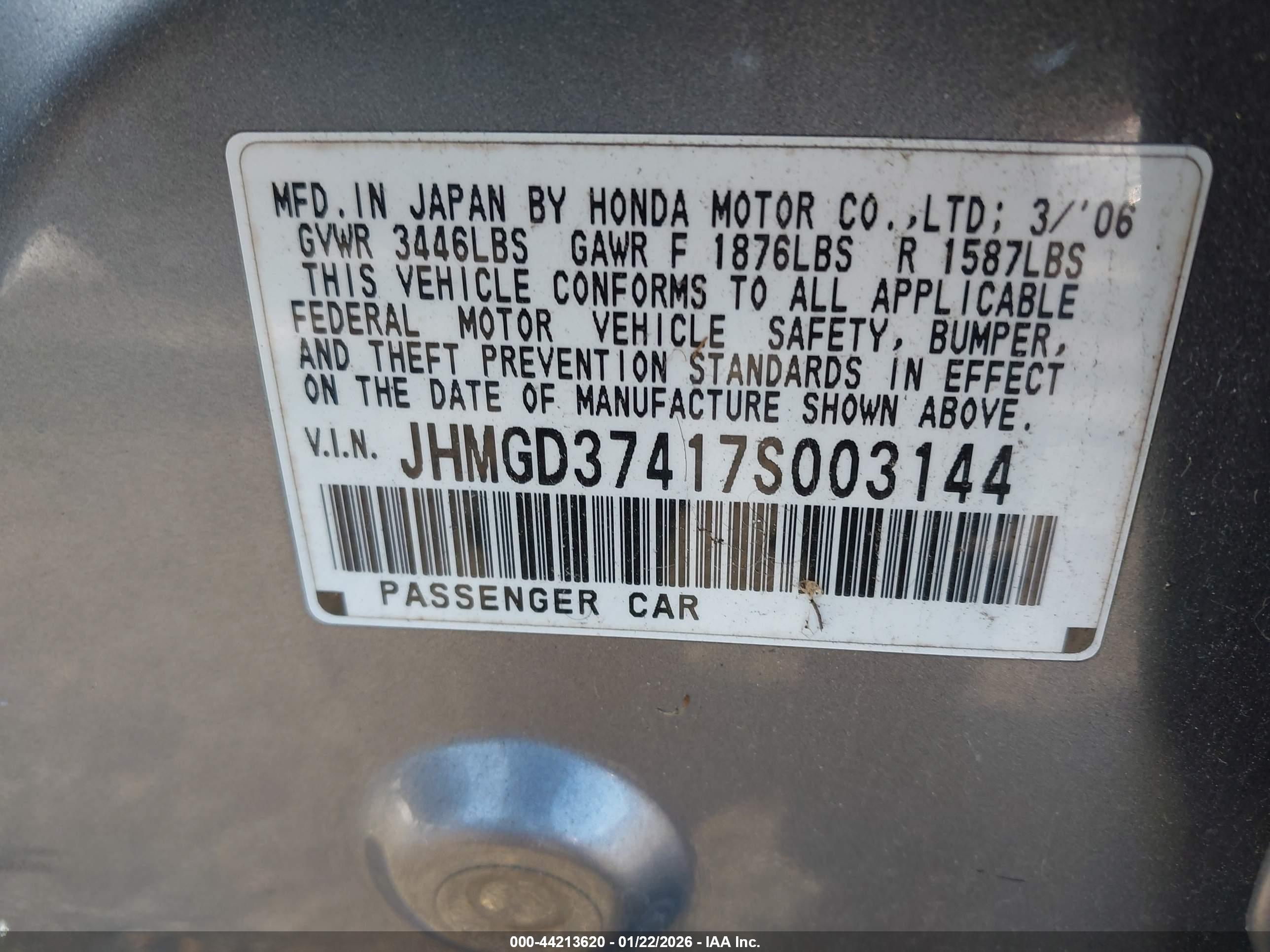 HONDA FIT image 9