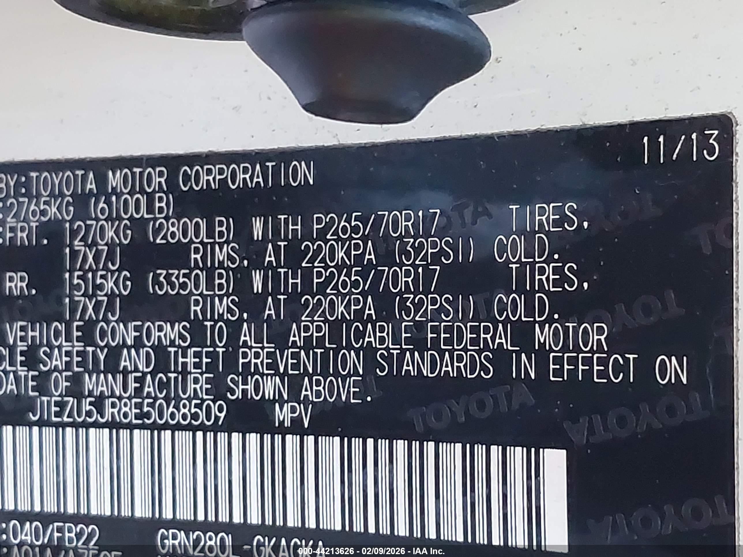 TOYOTA 4RUNNER image 9