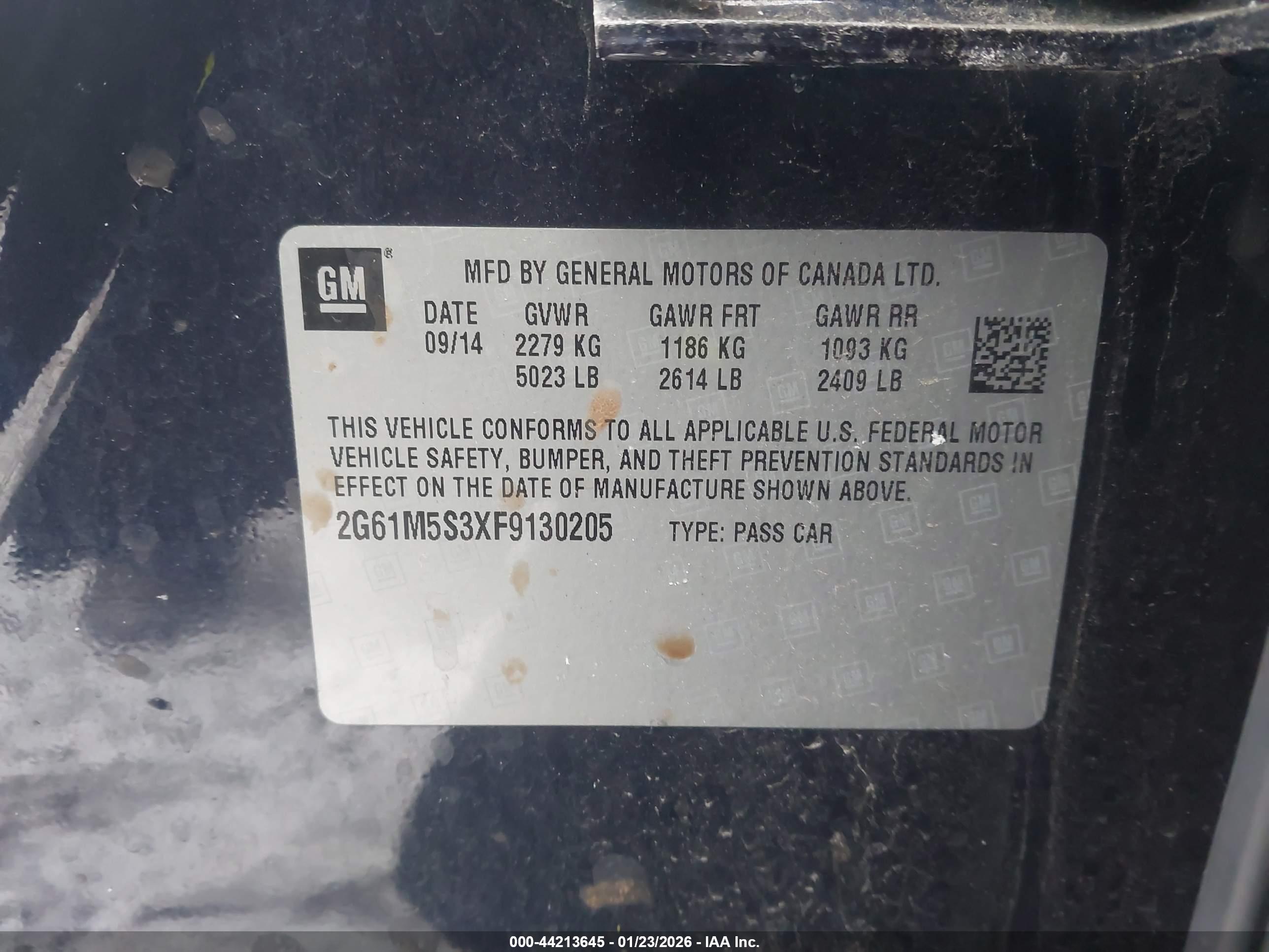 CADILLAC XTS image 9