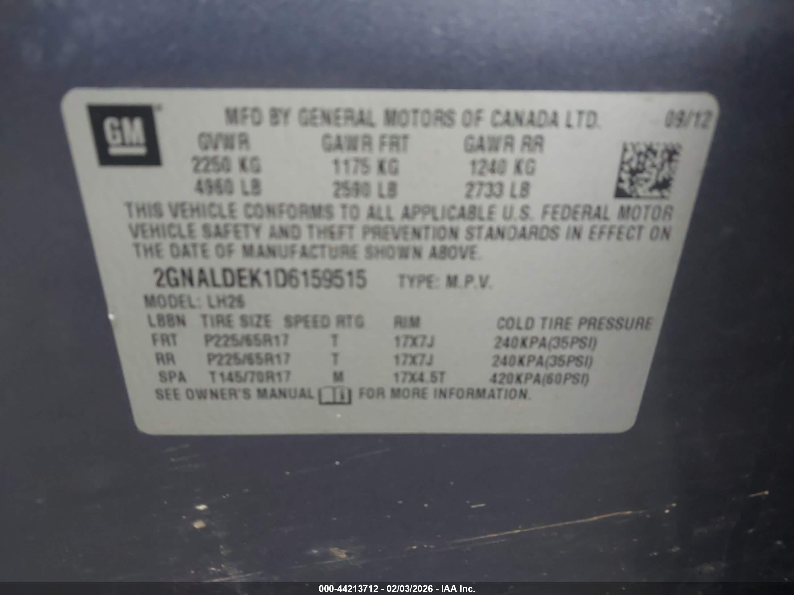 CHEVROLET EQUINOX image 9