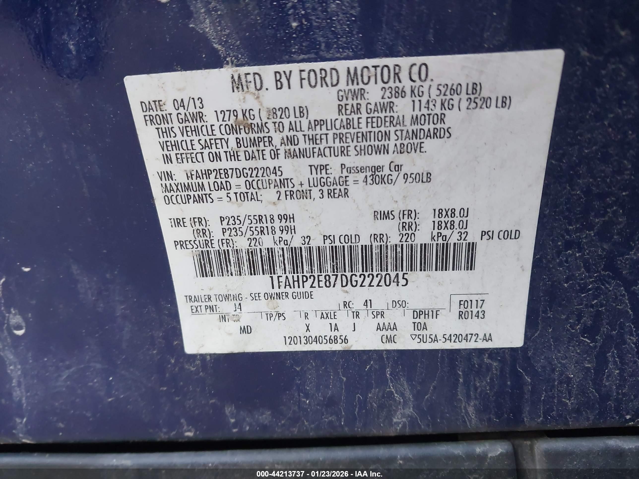 FORD TAURUS image 9