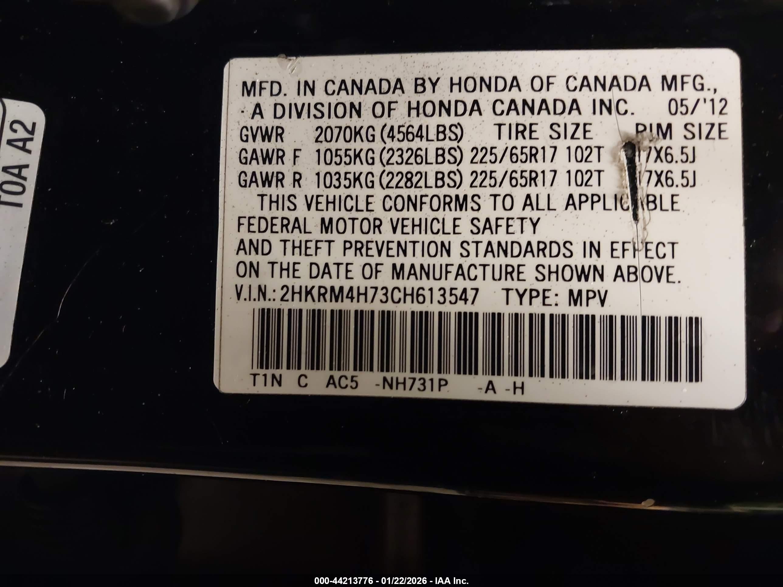 HONDA CR-V image 9