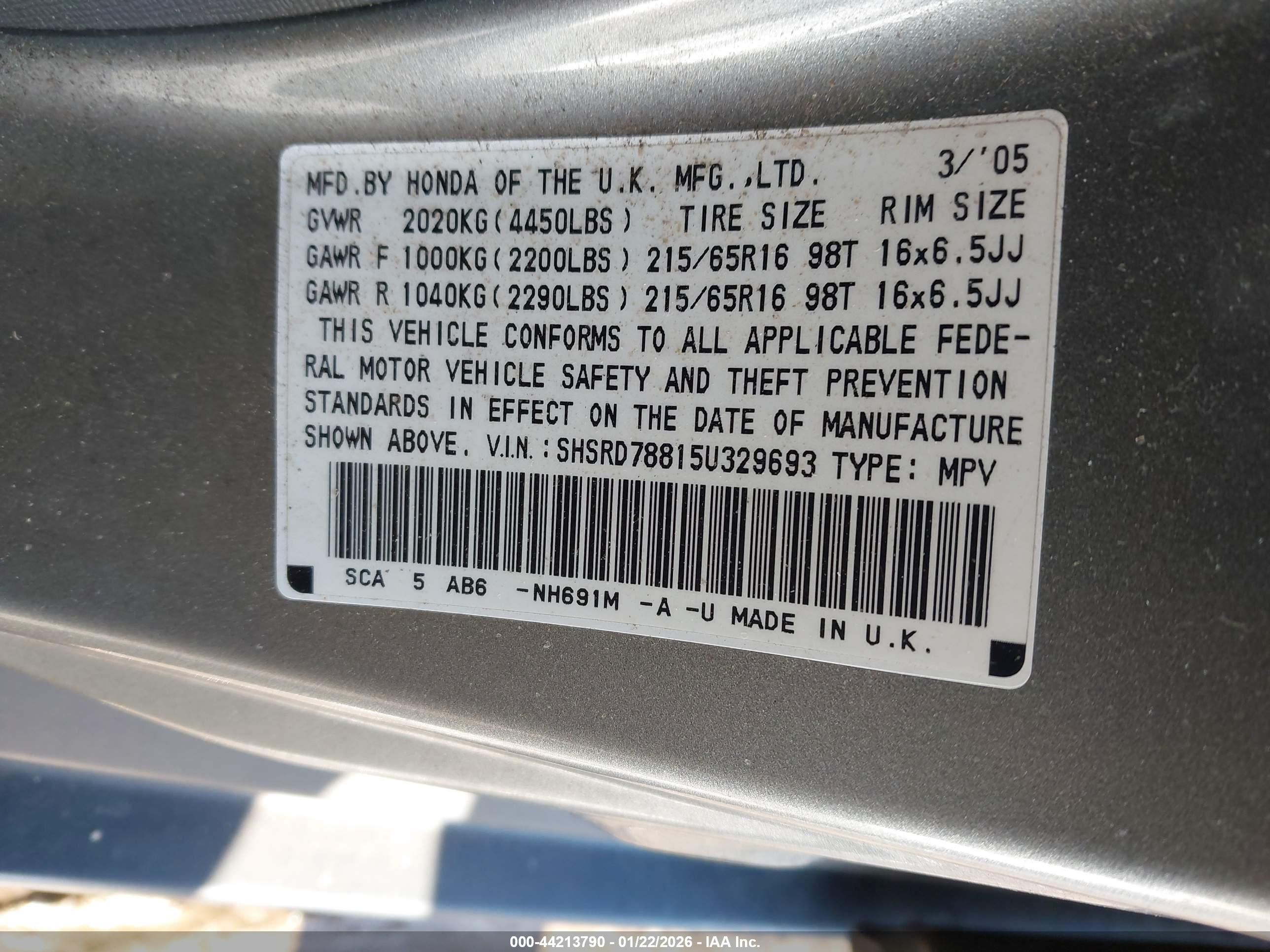 HONDA CR-V image 9
