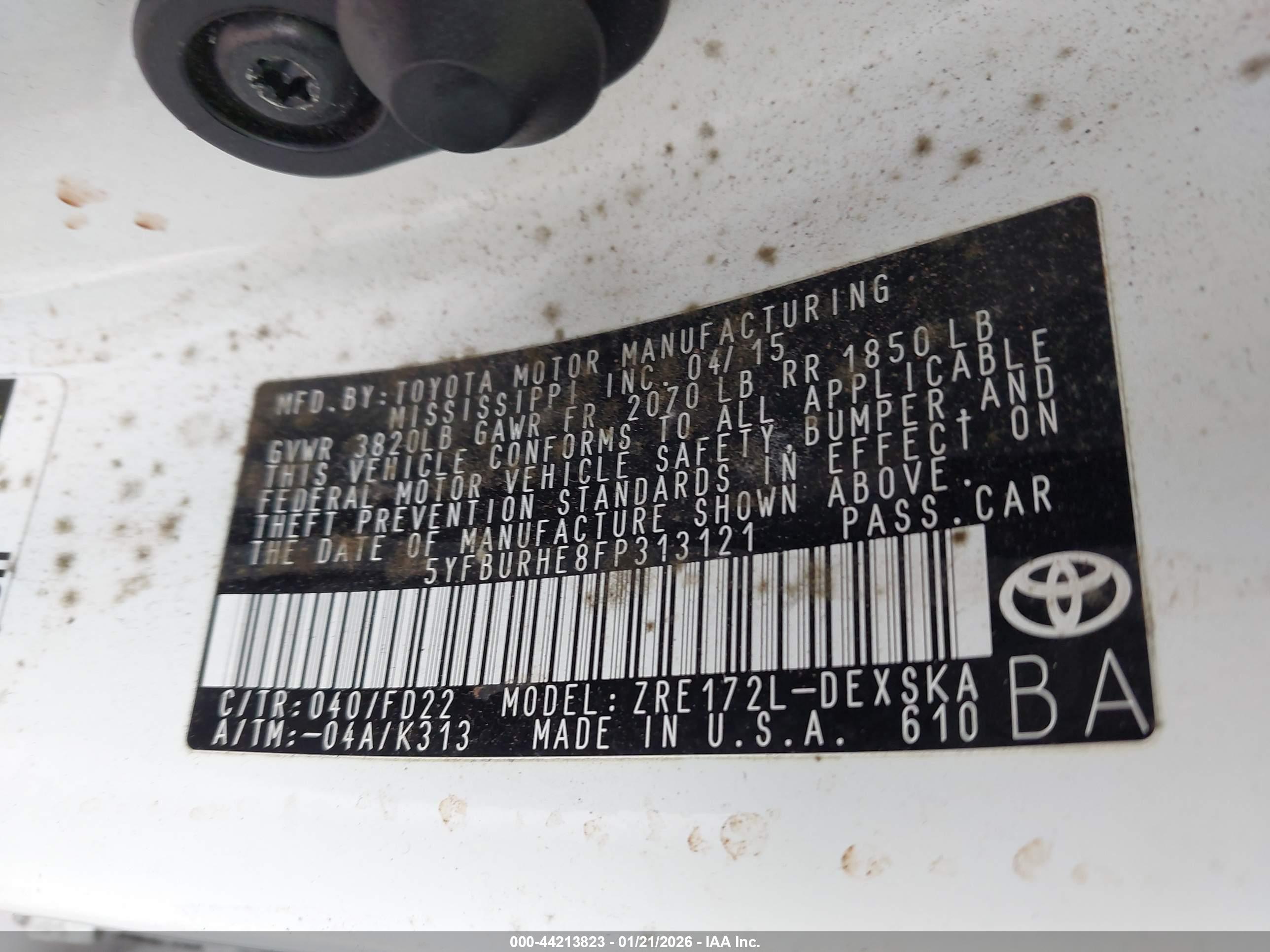 TOYOTA COROLLA image 9