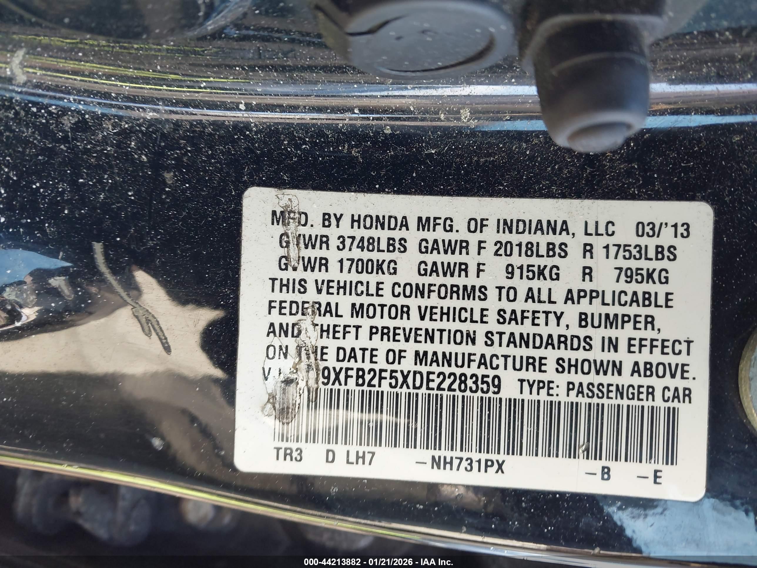 HONDA CIVIC image 9