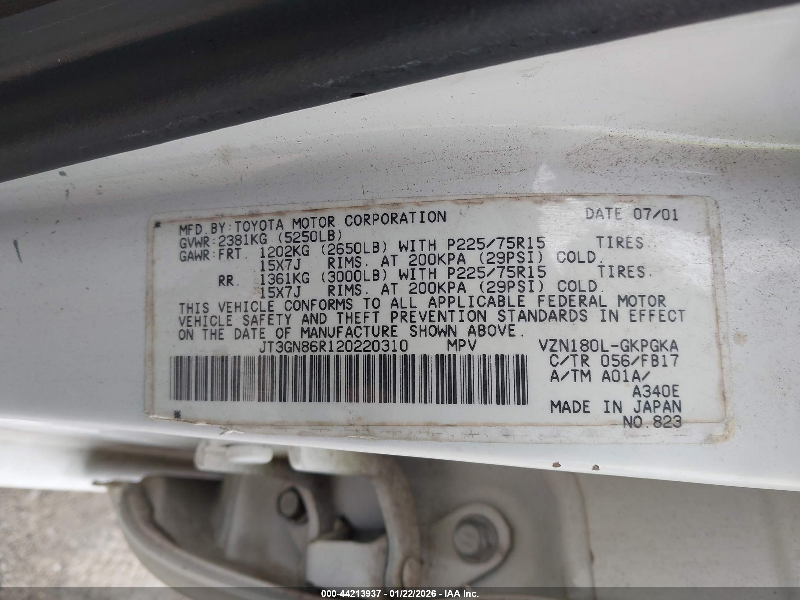 TOYOTA 4RUNNER image 9