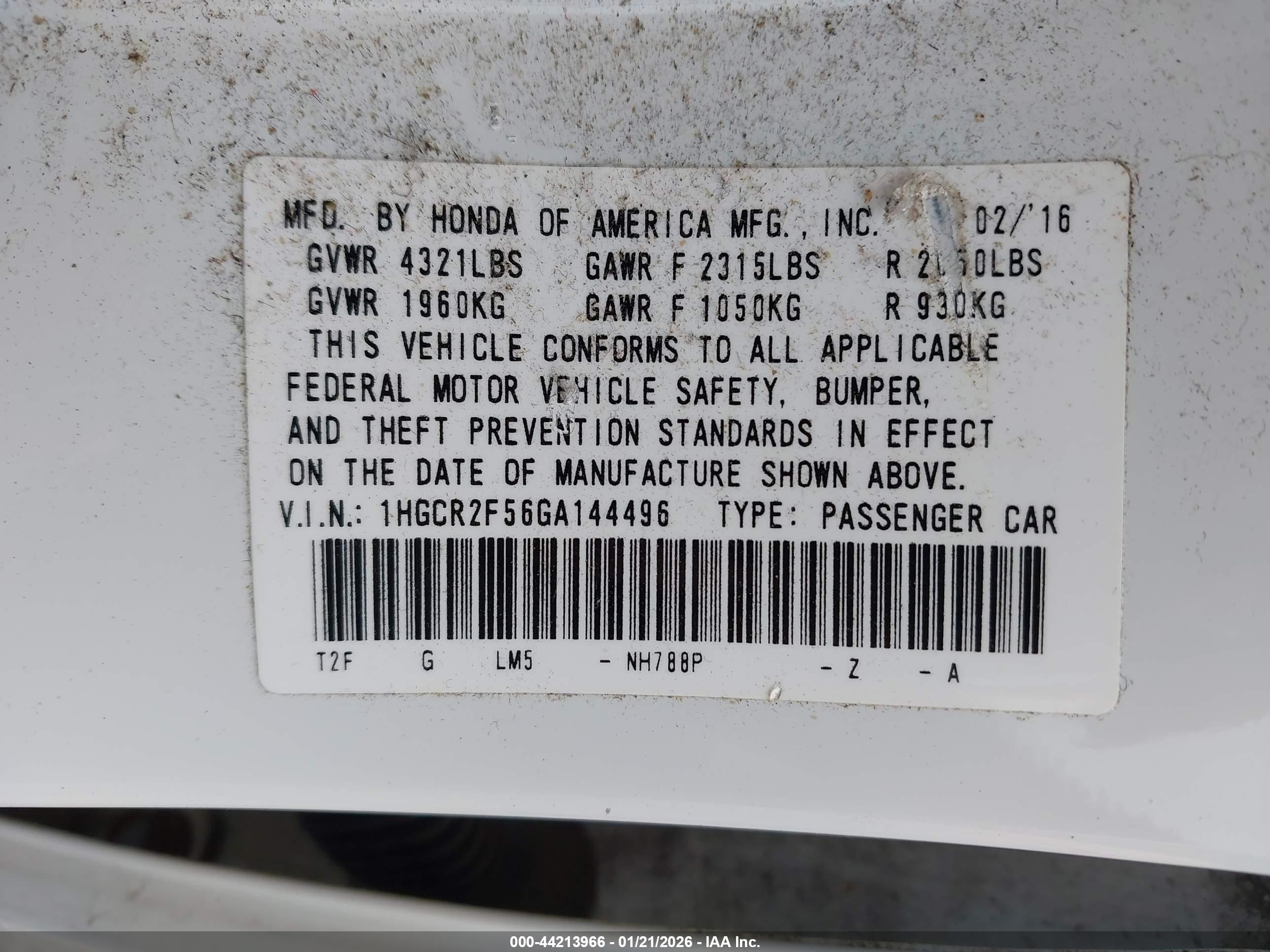 HONDA ACCORD image 9