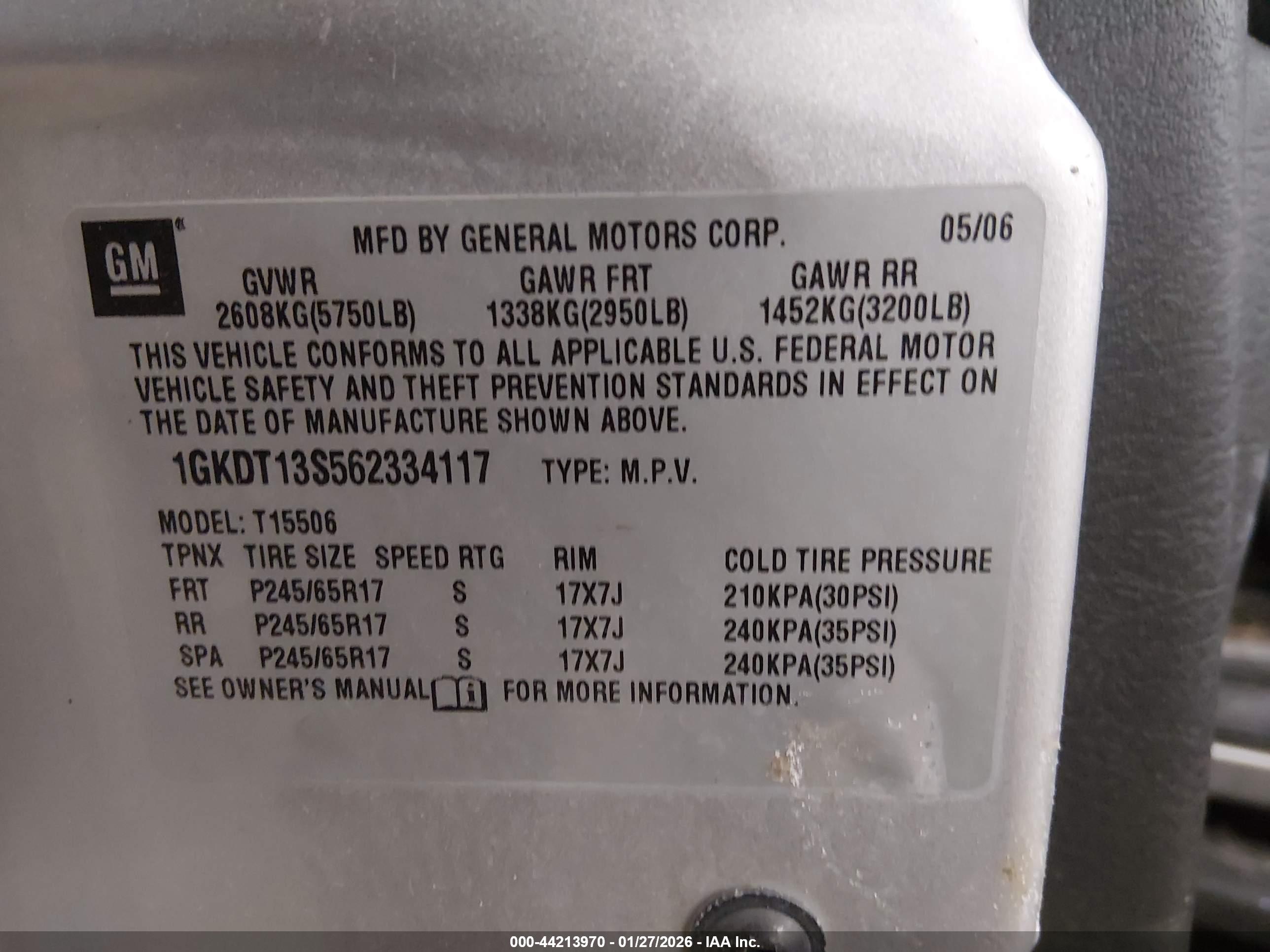 GMC ENVOY image 9