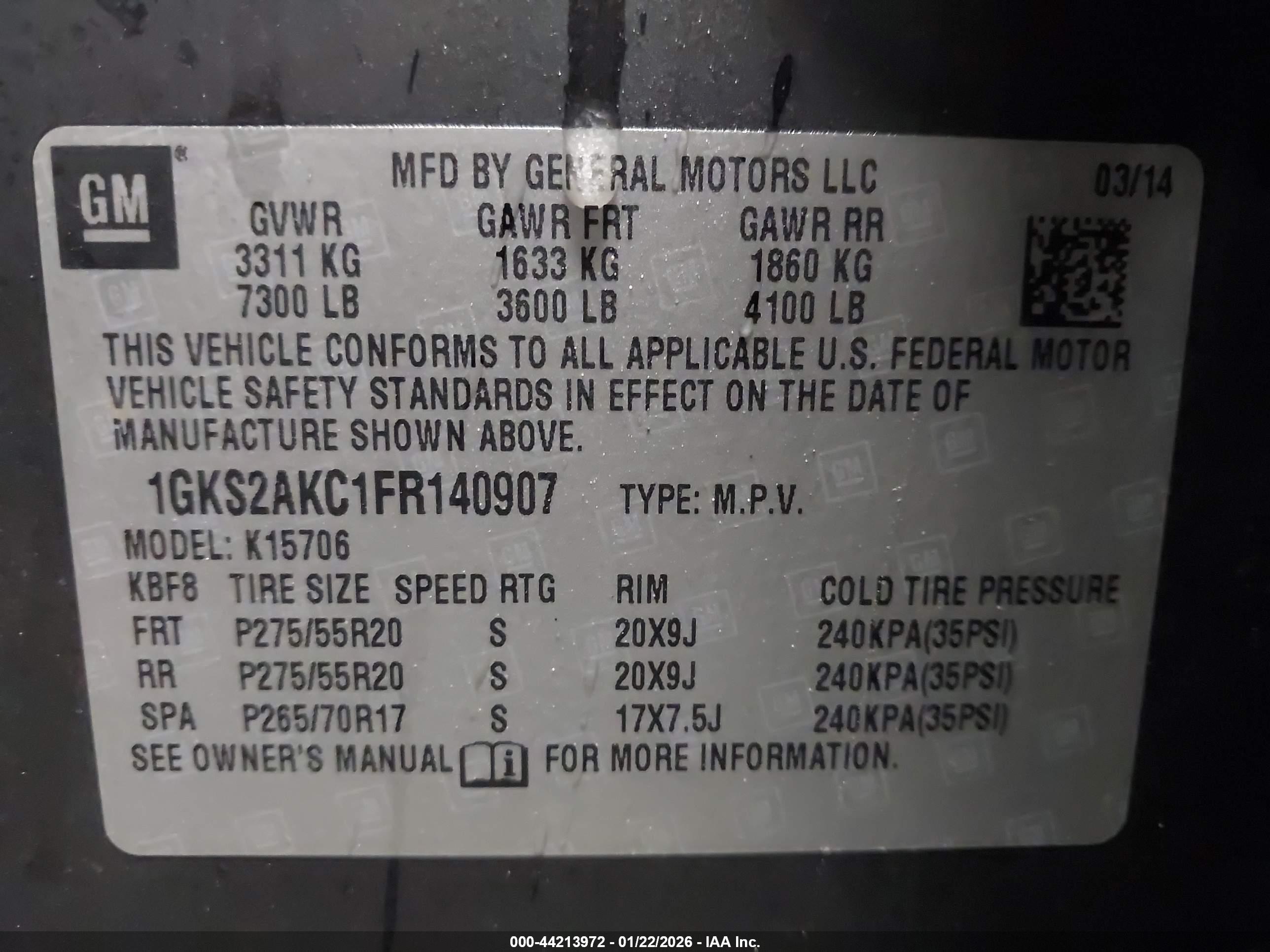 GMC YUKON image 9