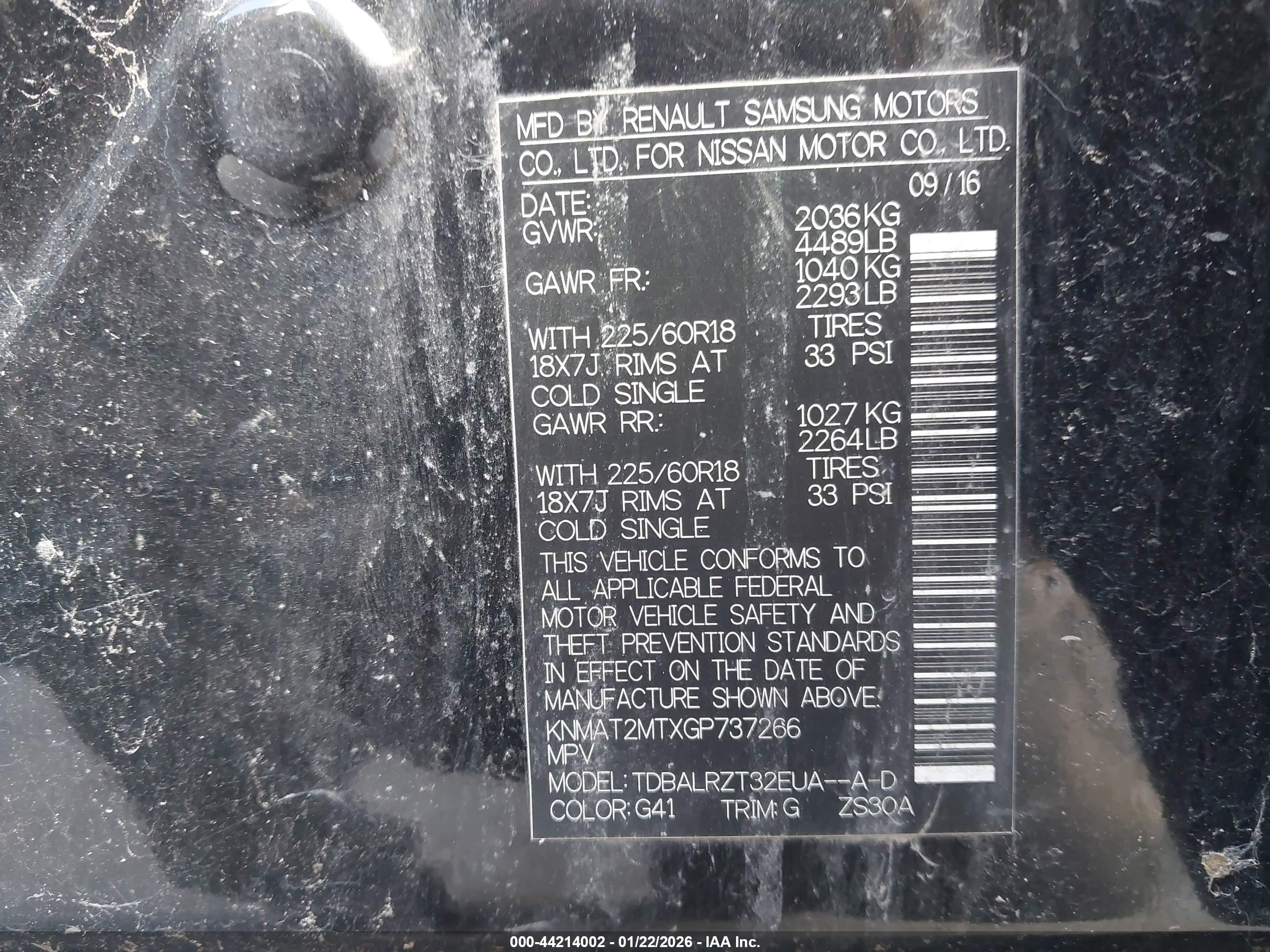 NISSAN ROGUE image 9
