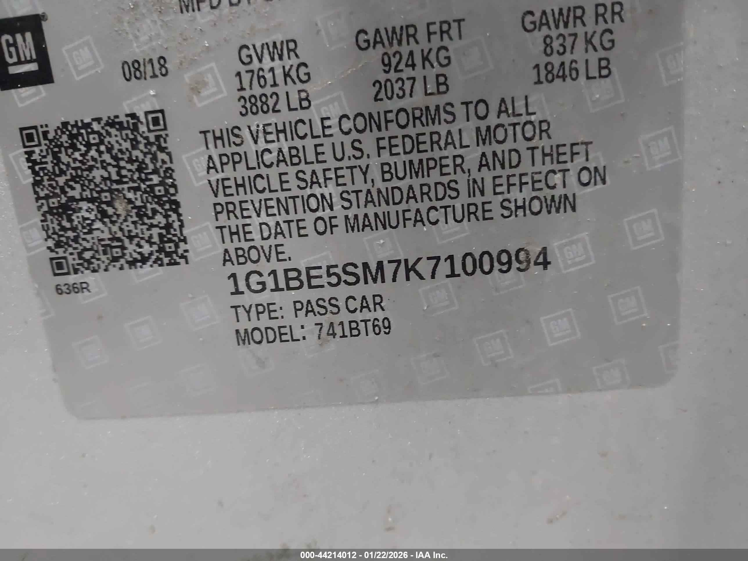 CHEVROLET CRUZE image 9