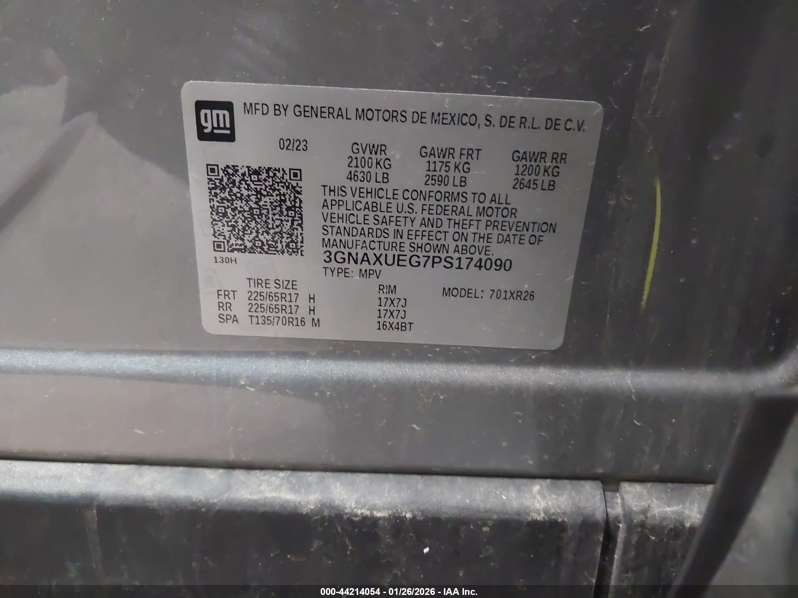 CHEVROLET EQUINOX image 9