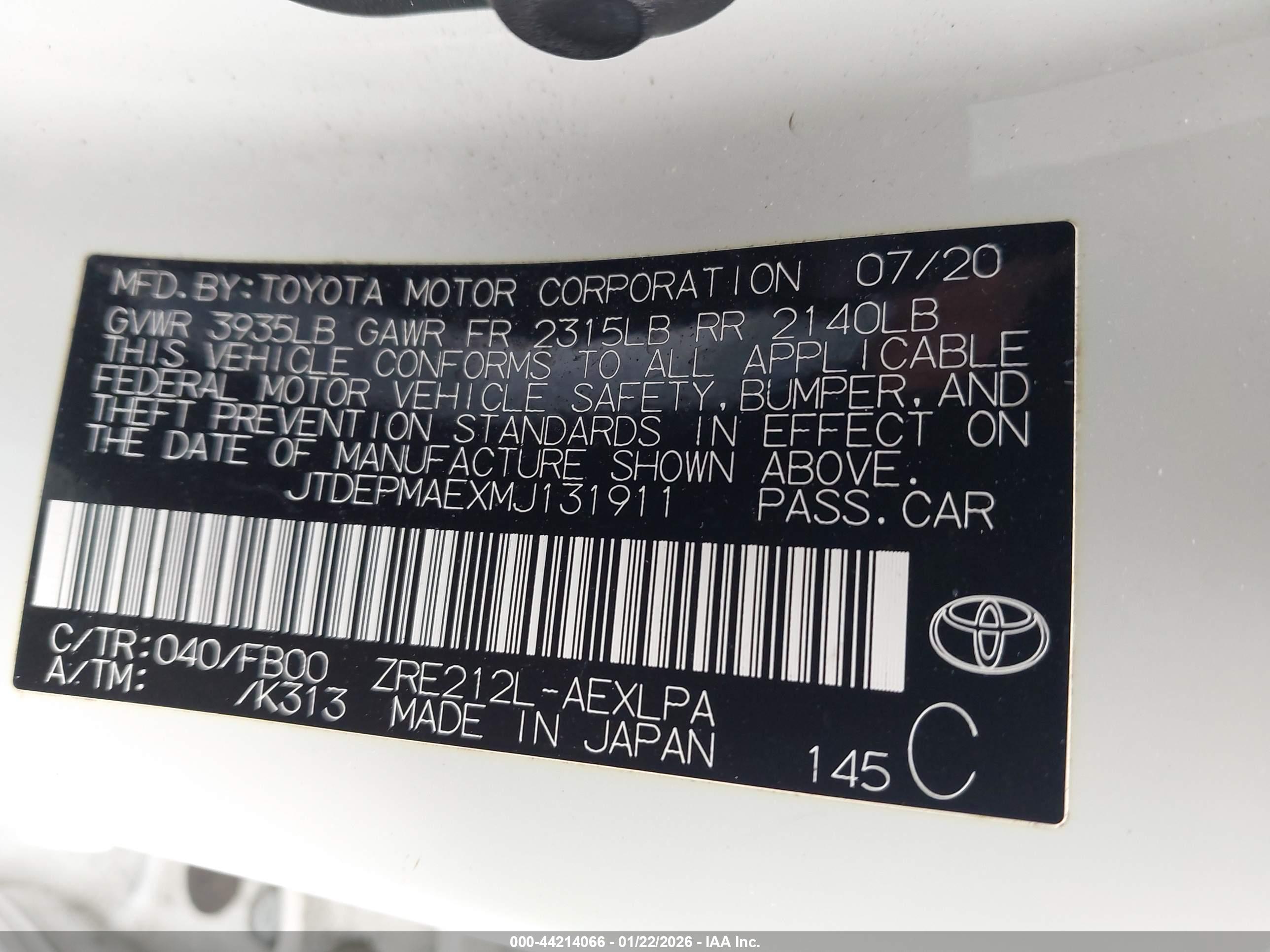 TOYOTA COROLLA image 9