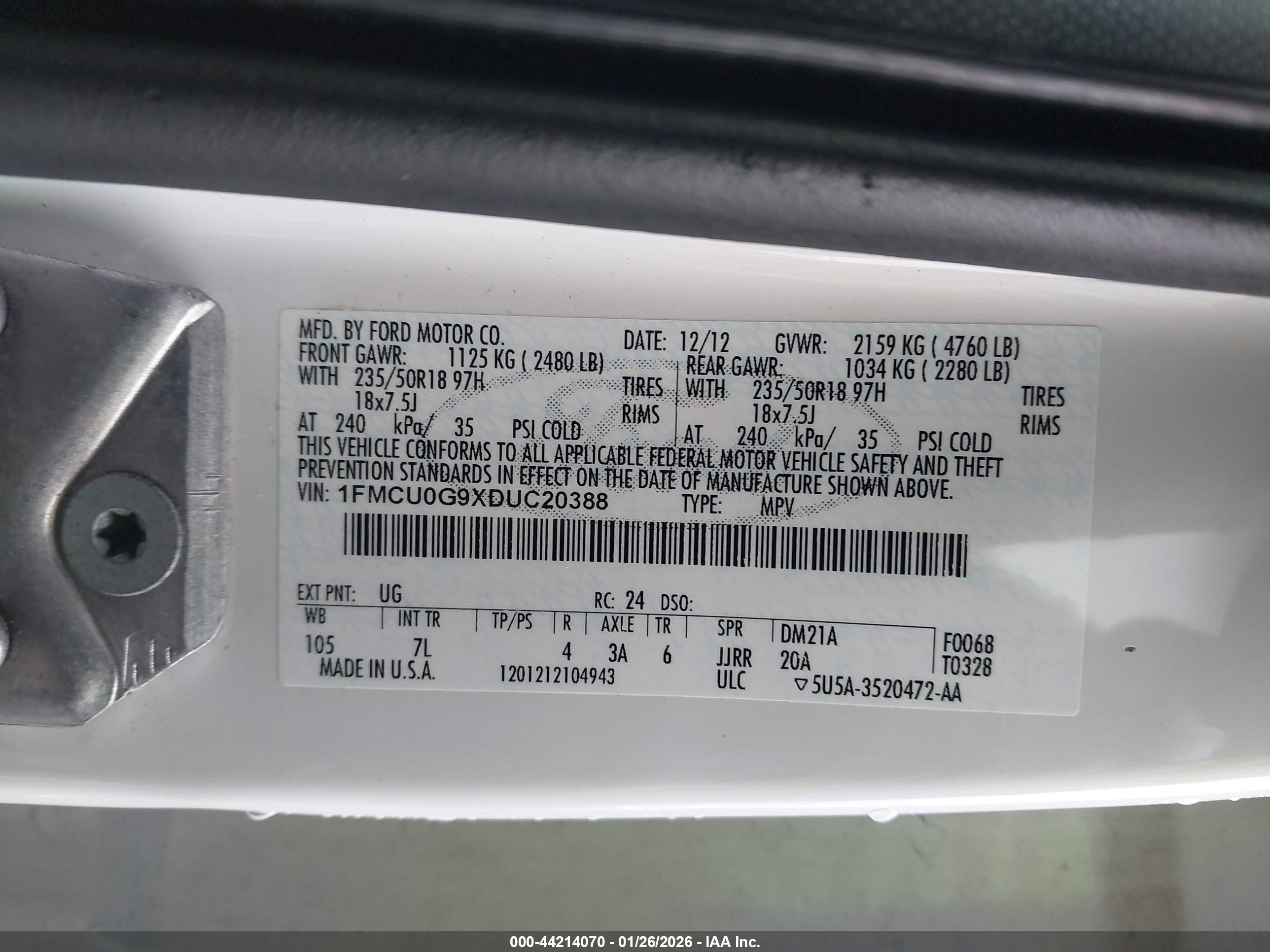 FORD ESCAPE image 9